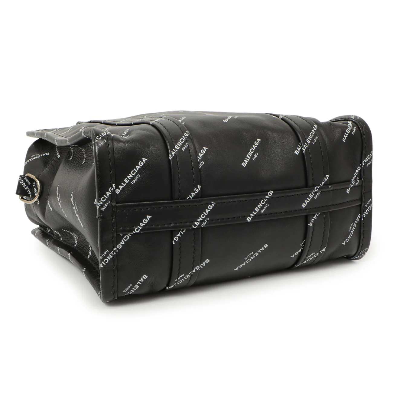 Balenciaga Calfskin Allover Logo XS Bazar Shopper Tote - Image 3