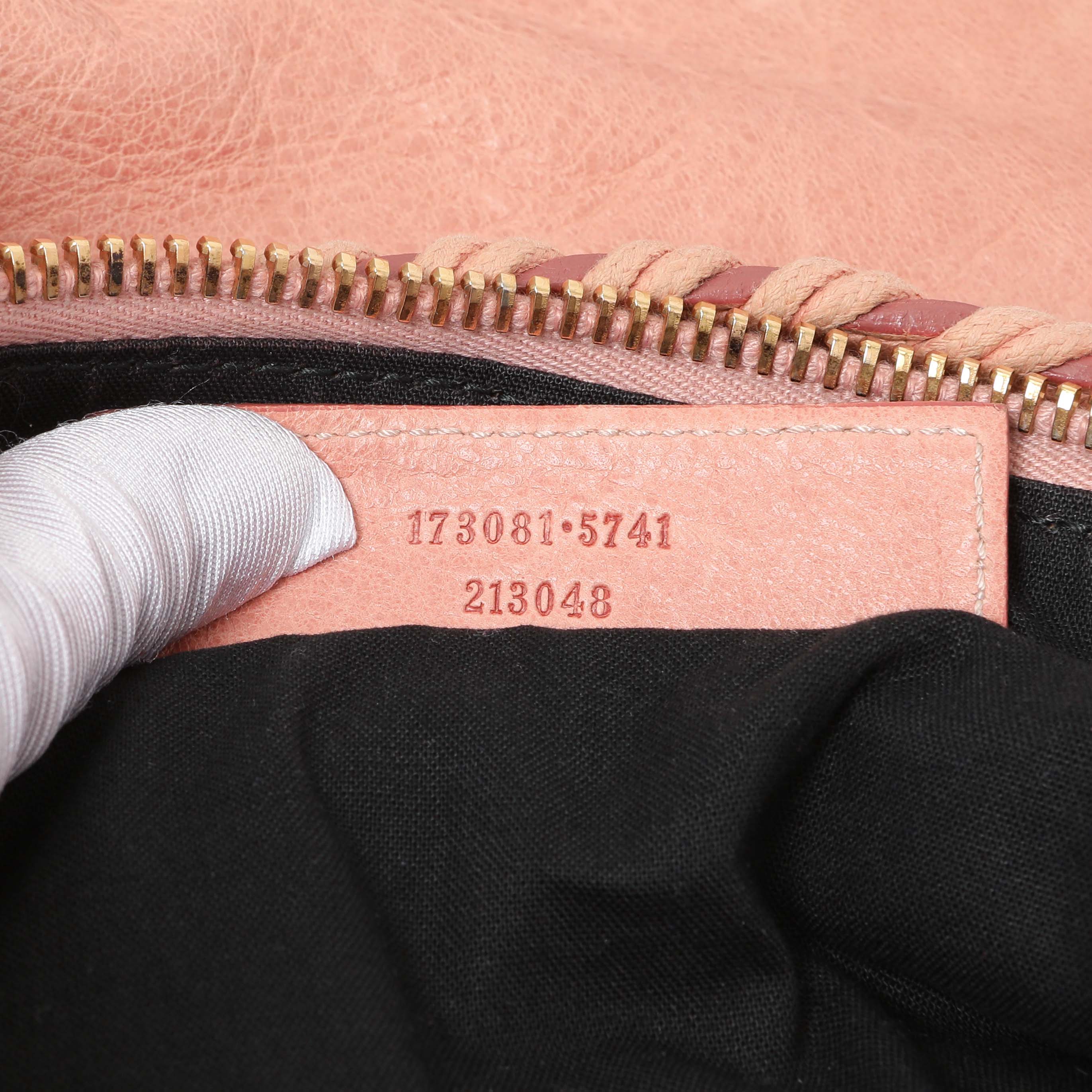 Balenciaga Pink Agneau Giant 21 Hardware Day Hobo - Image 10