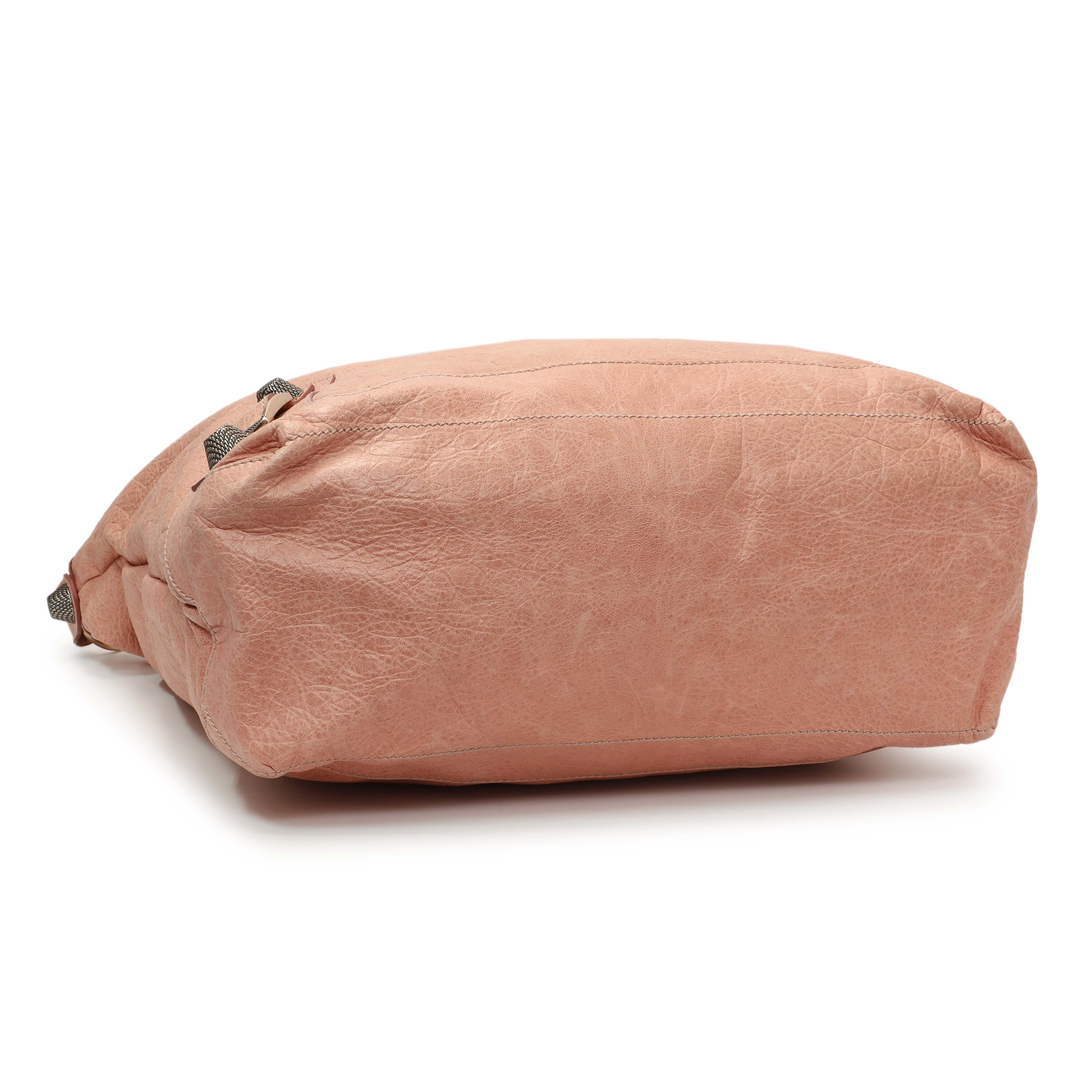 Balenciaga Pink Agneau Giant 21 Hardware Day Hobo - Image 3