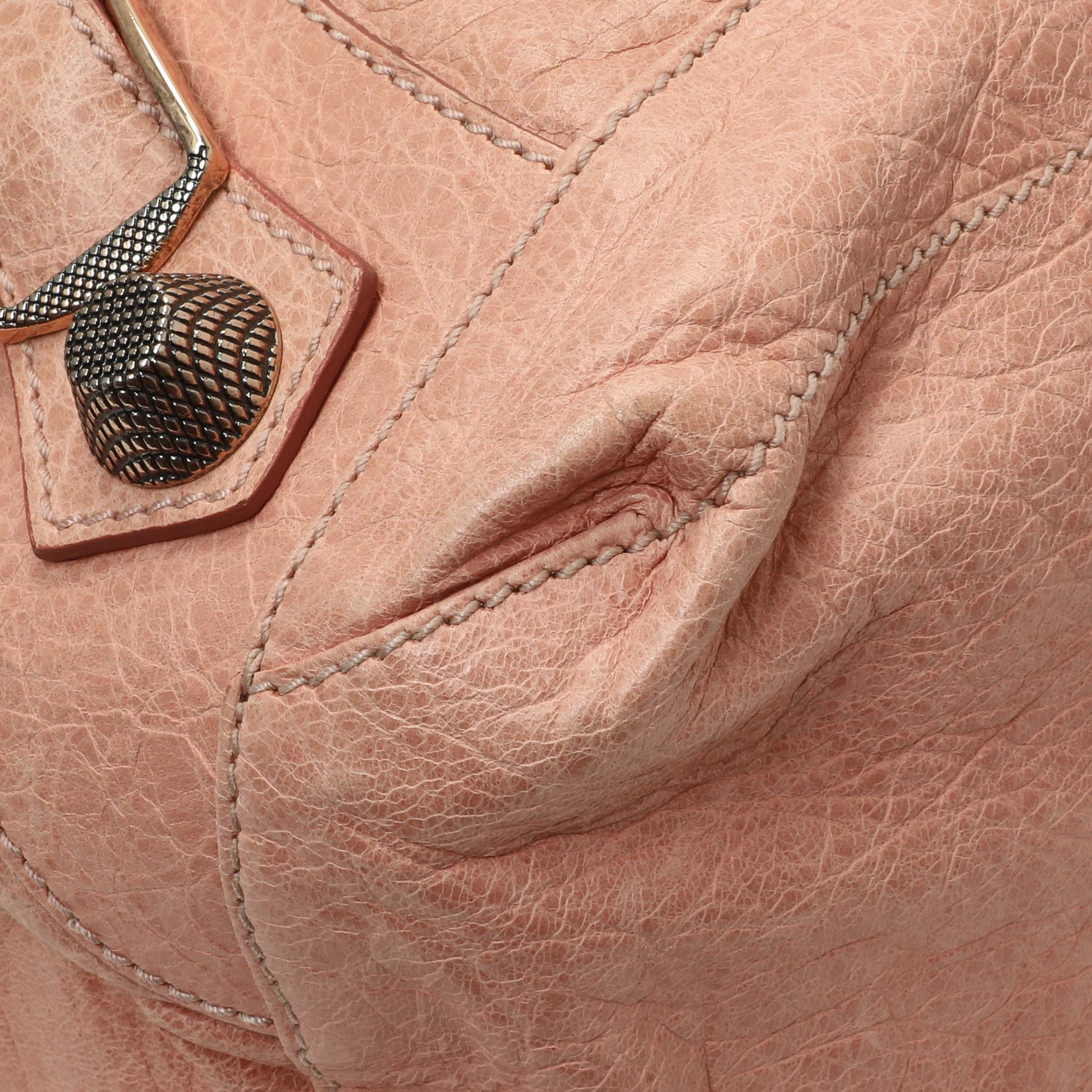 Balenciaga Pink Agneau Giant 21 Hardware Day Hobo - Image 4