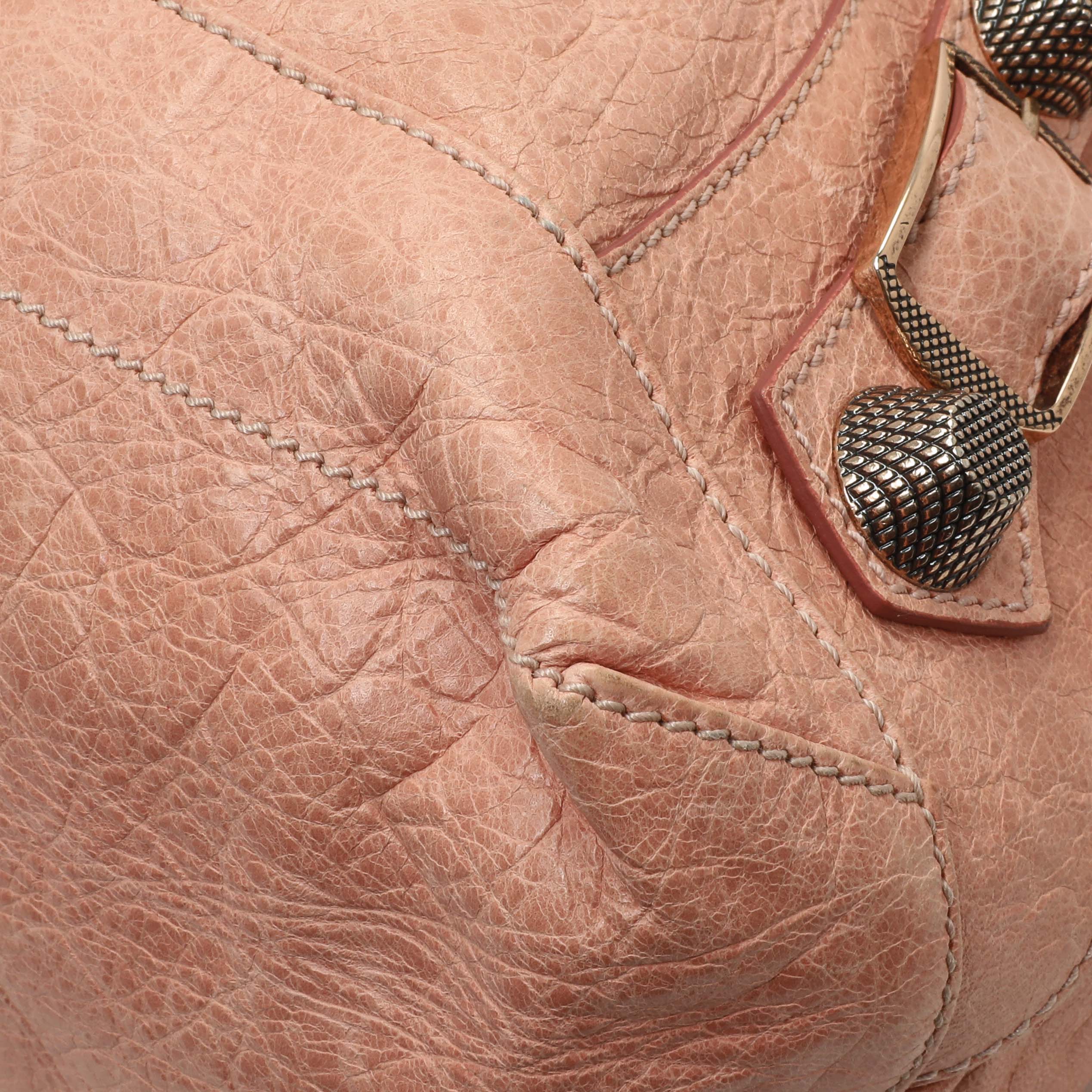 Balenciaga Pink Agneau Giant 21 Hardware Day Hobo - Image 5