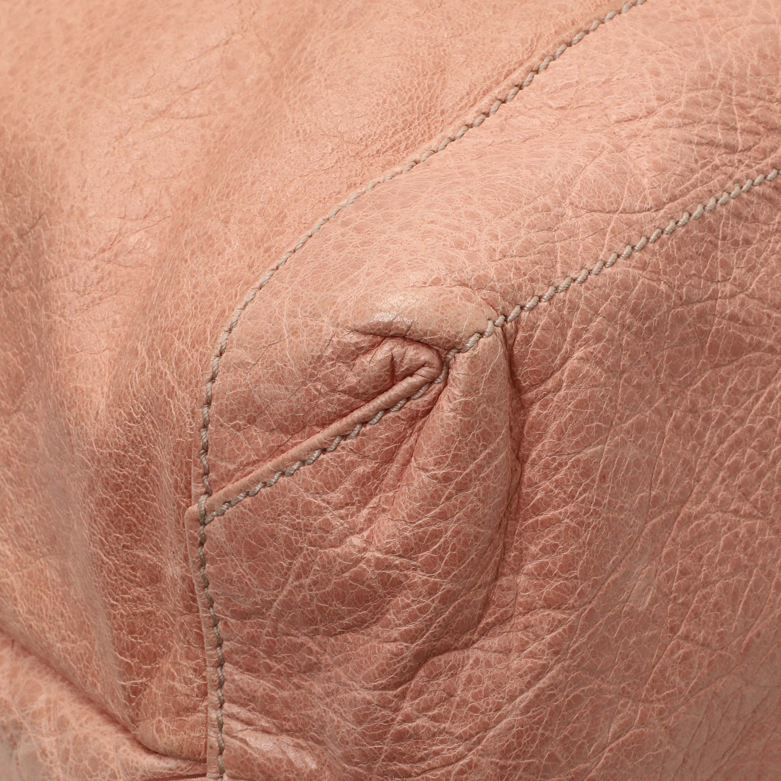 Balenciaga Pink Agneau Giant 21 Hardware Day Hobo - Image 6