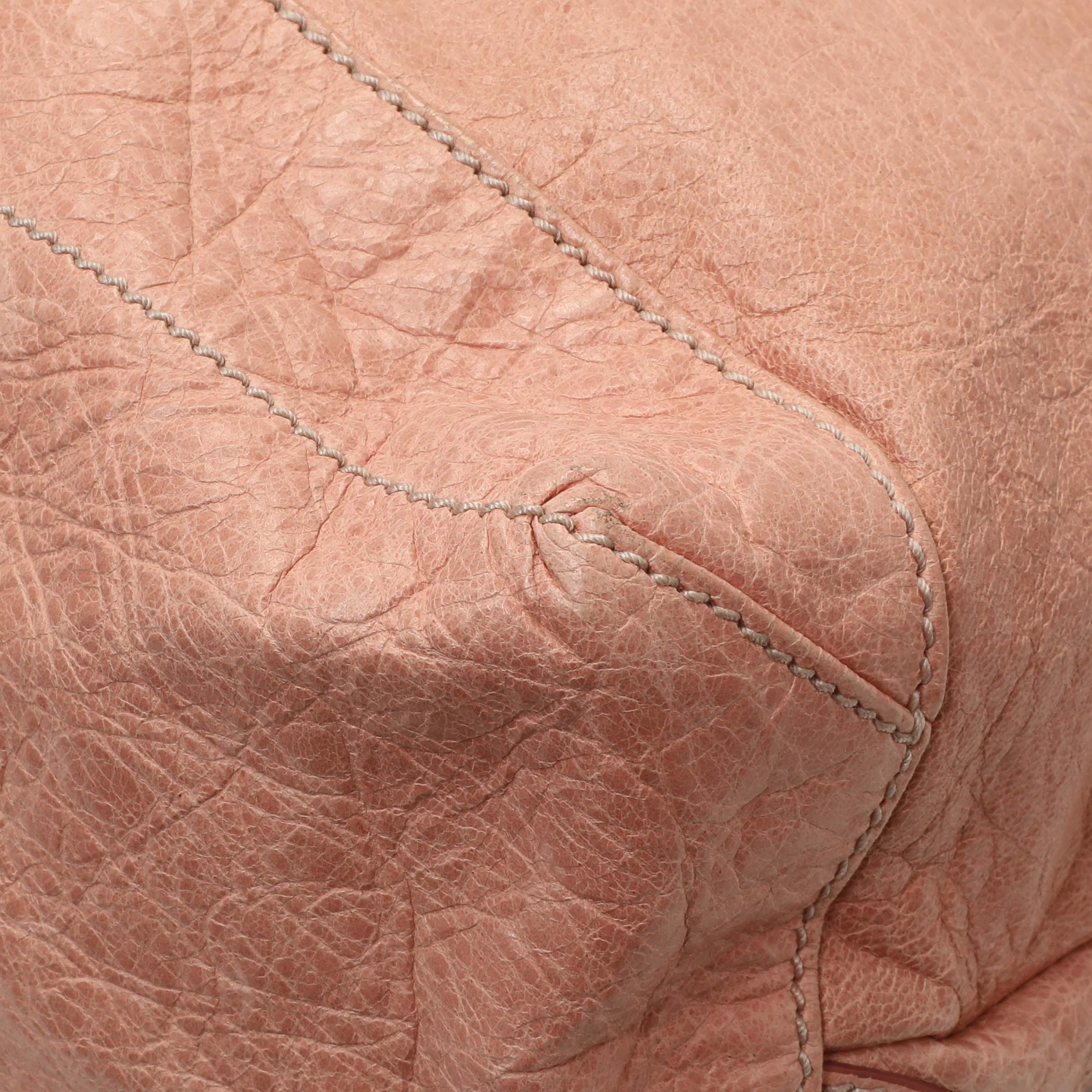 Balenciaga Pink Agneau Giant 21 Hardware Day Hobo - Image 7