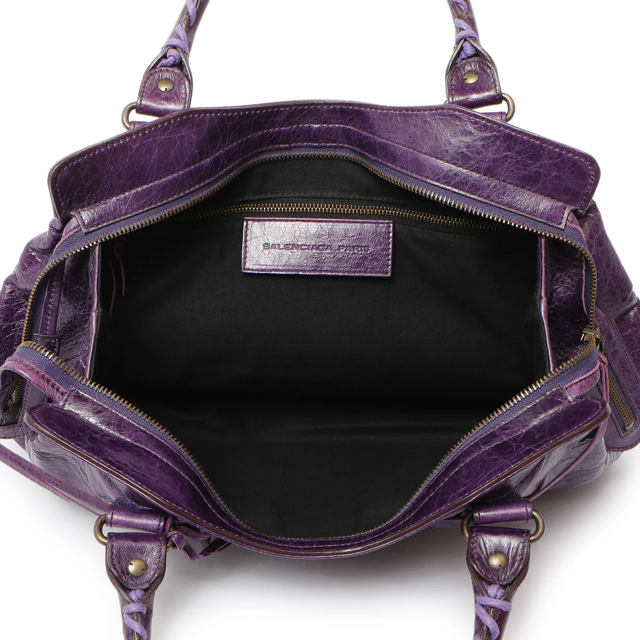 Balenciaga Violet Chevre Step - Image 4
