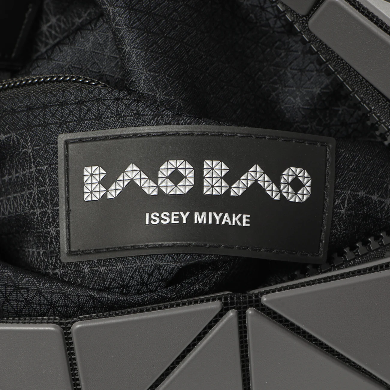 Bao Bao Issey Miyake Matte Grey Carton Bag - Image 6