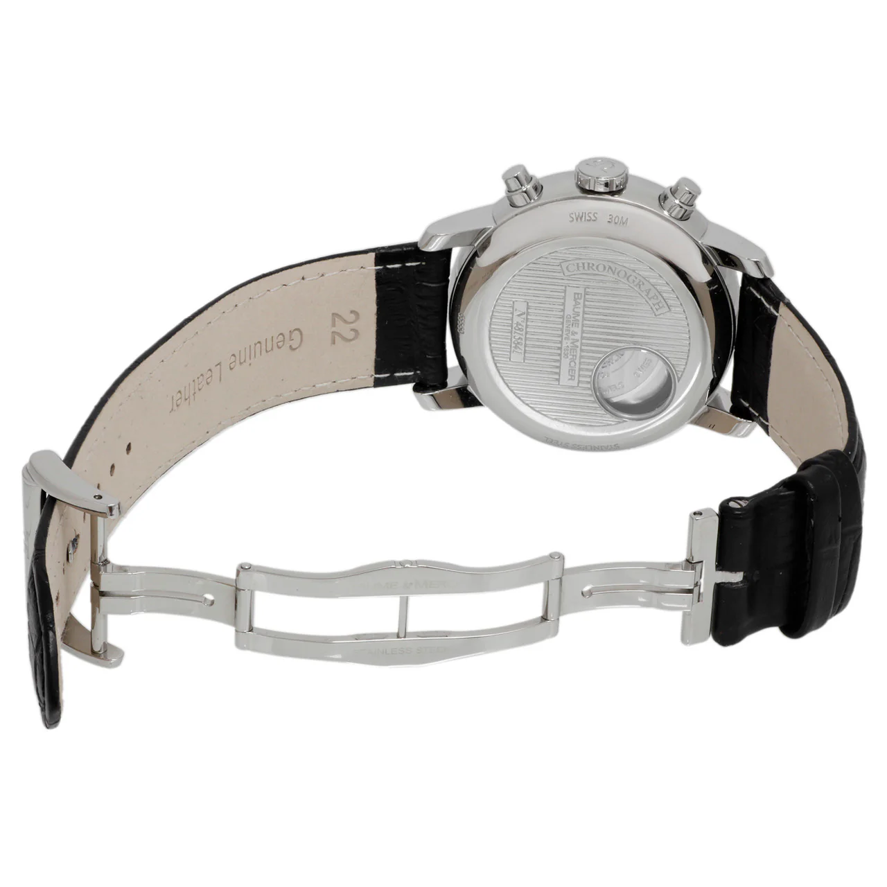 Baume & Mercier Stainless Steel Classima Chronograph 65560 - Image 3