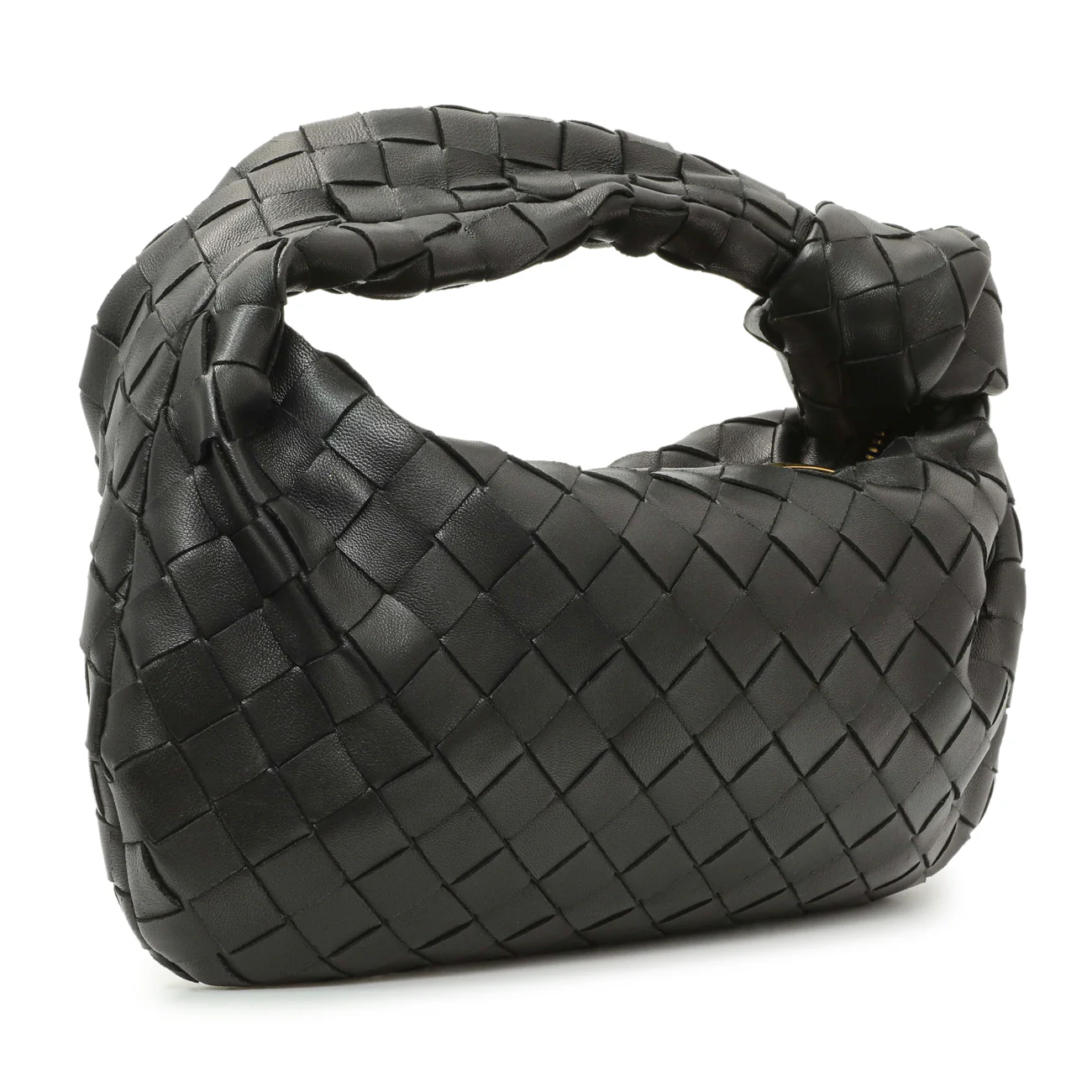 Bottega Veneta Black Nappa Intrecciato Mini Jodie - Image 2