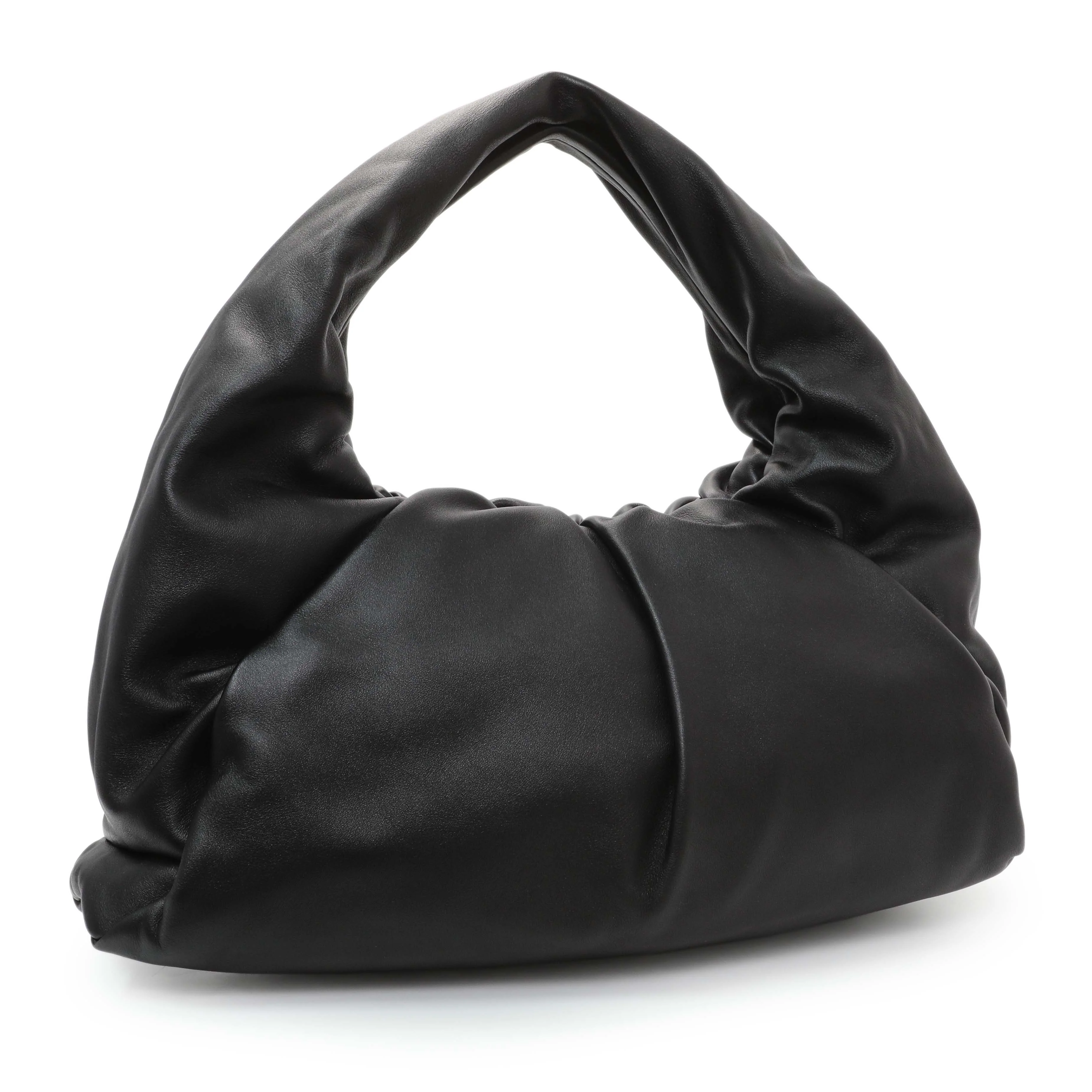 Bottega Veneta Black Smooth Butter Calfskin Small The Shoulder Pouch - Image 2