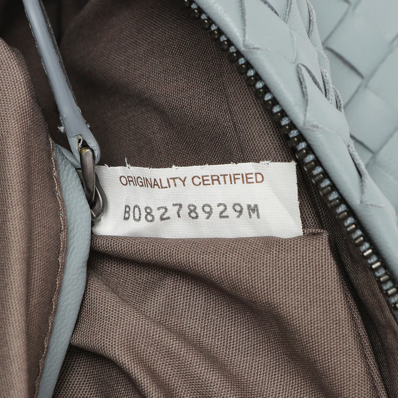Bottega Veneta Blue Nappa Intrecciato Crossbody Bag - Image 6