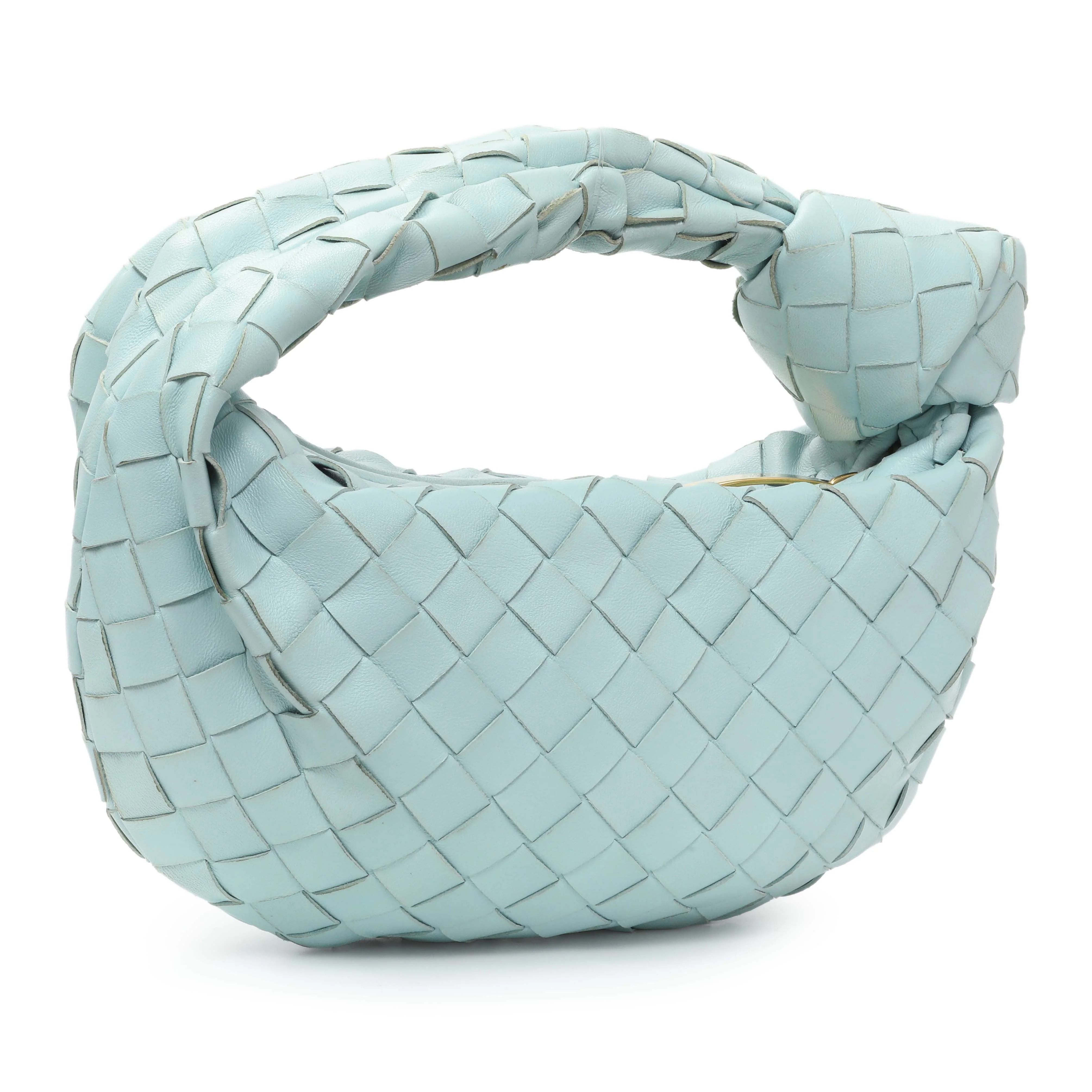 Bottega Veneta Light Blue Nappa Intrecciato Mini Jodie - Image 2