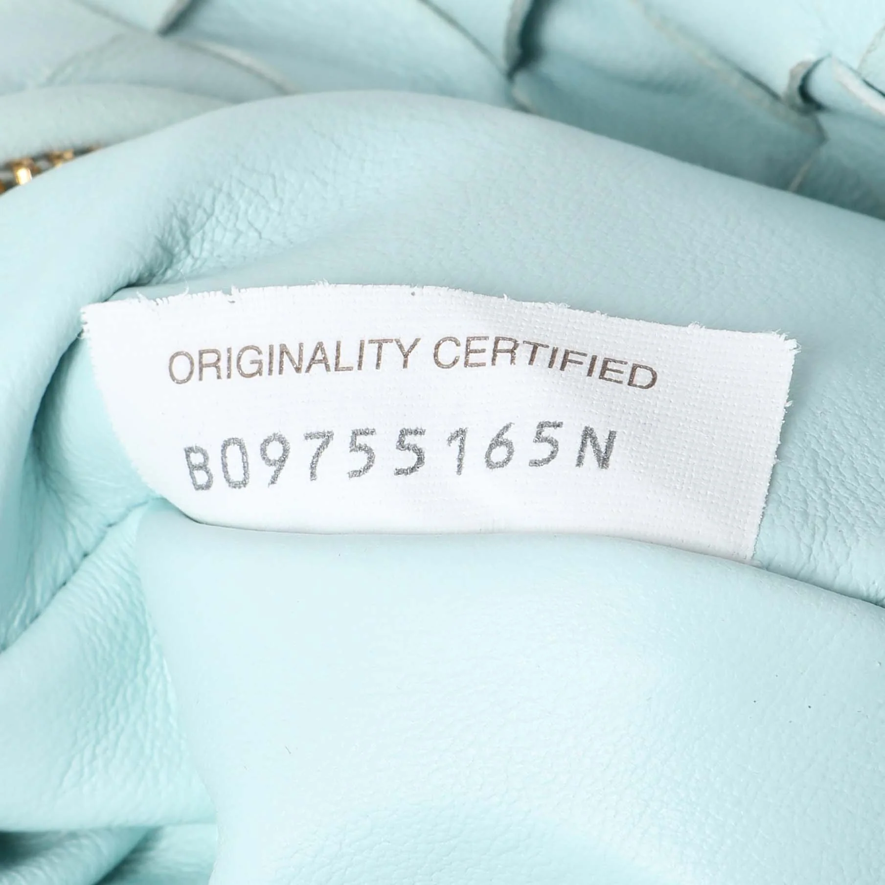 Bottega Veneta Light Blue Nappa Intrecciato Mini Jodie - Image 8