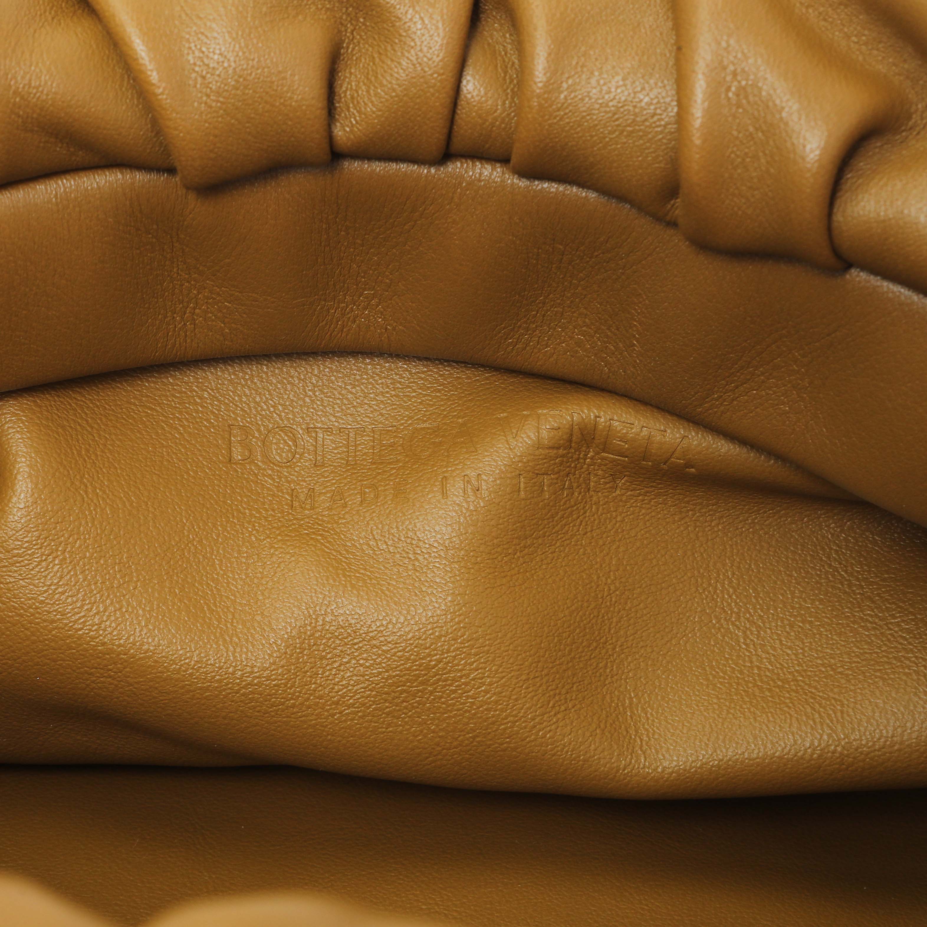 Bottega Veneta Moutarde Calfskin The Pouch Chain - Image 5
