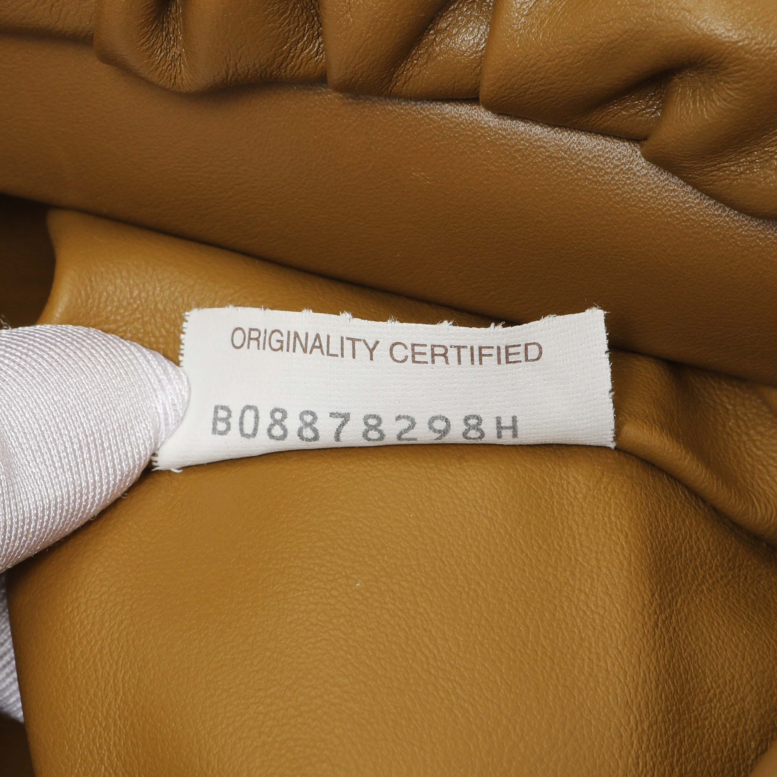 Bottega Veneta Moutarde Calfskin The Pouch Chain - Image 6