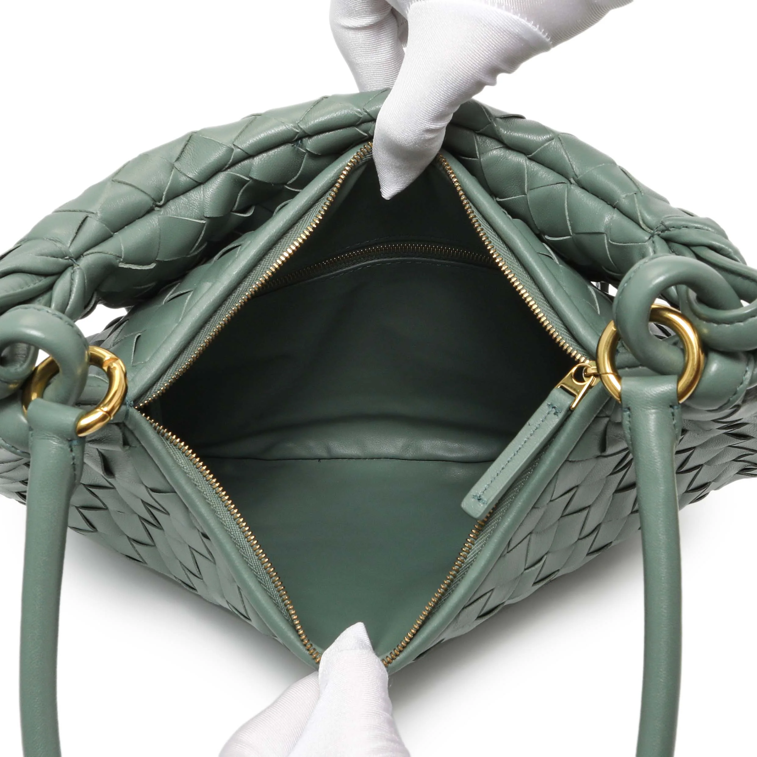 Bottega Veneta Nappa Intrecciato Medium Gemelli Shoulder Bag - Image 4