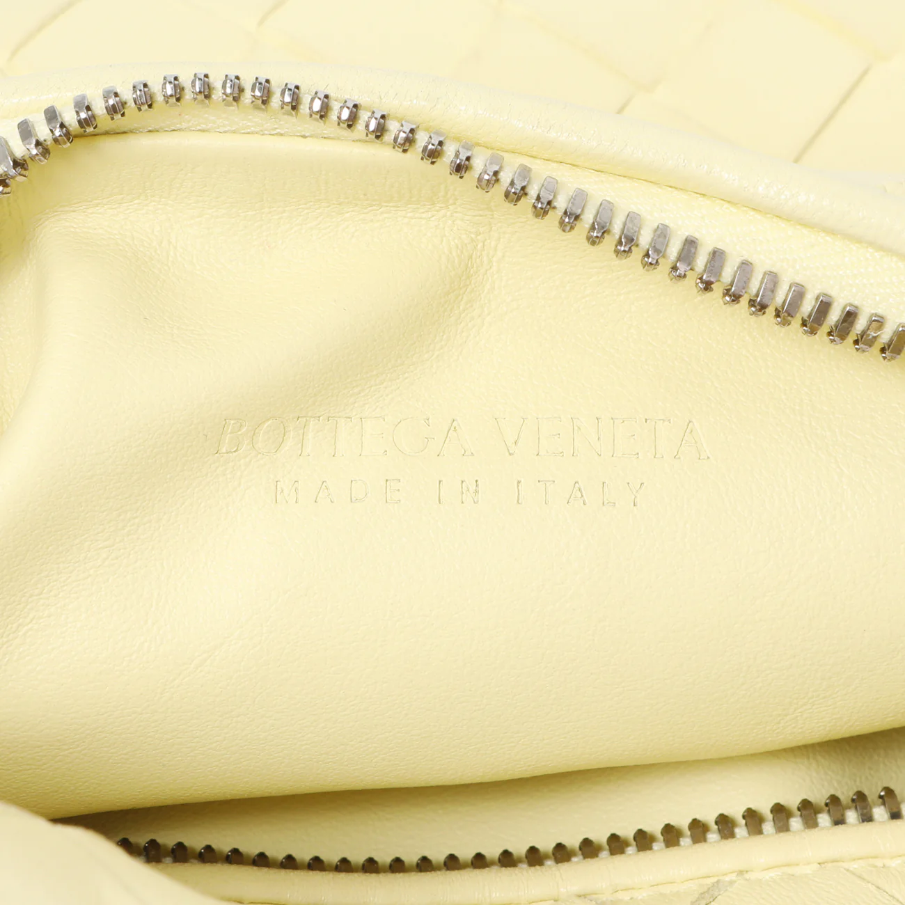 Bottega Veneta Pale Yellow Nappa Intrecciato Mini Jodie - Image 5