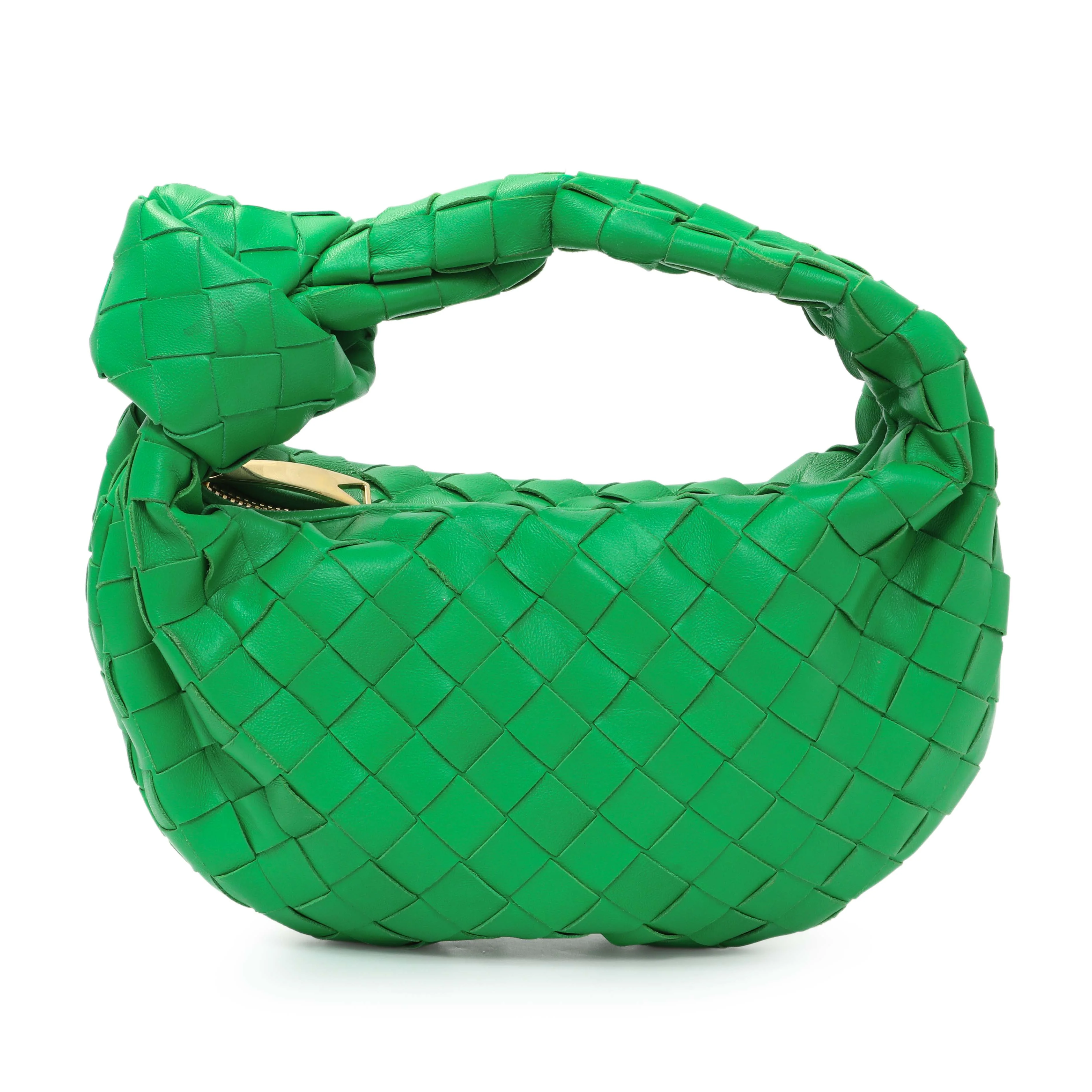 Bottega Veneta Parakeet Nappa Intrecciato Mini Jodie