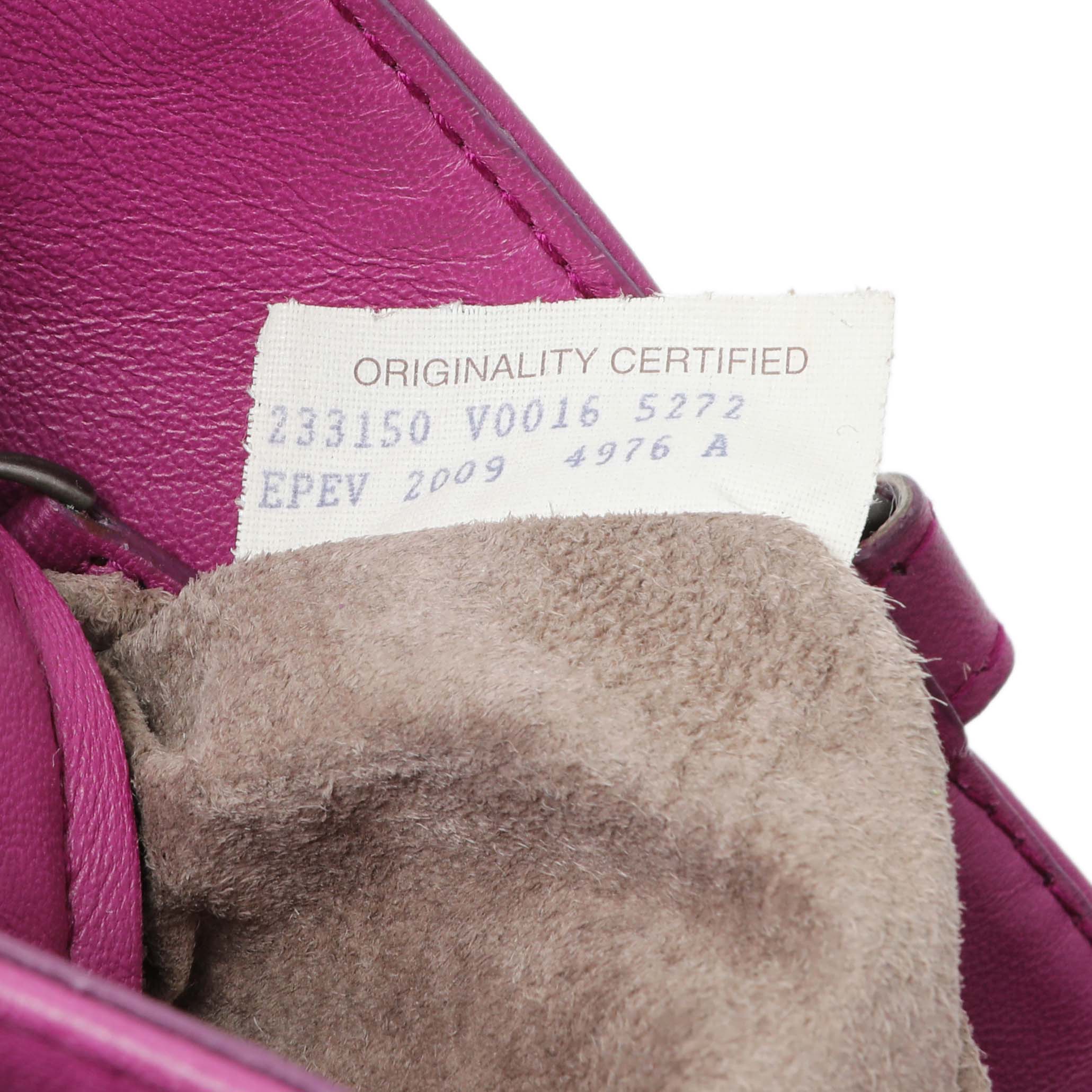Bottega Veneta Purple Nappa Intrecciato Tote - Image 8