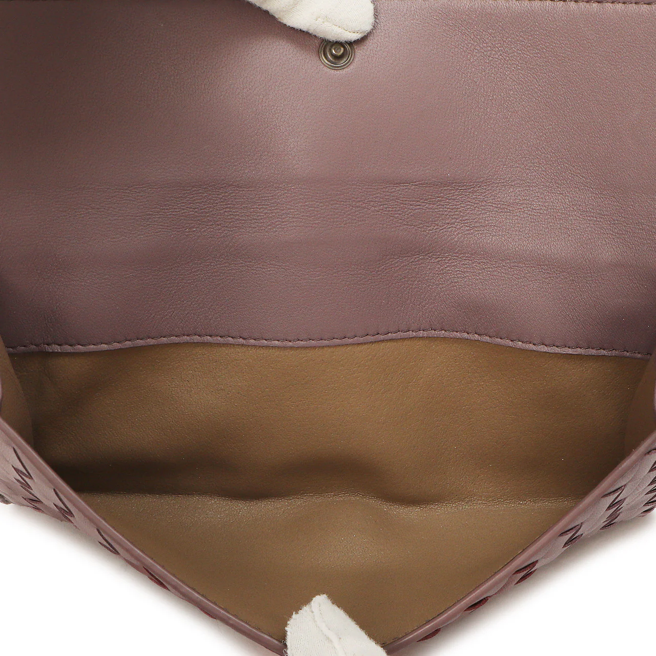 Bottega Veneta Tricolor Nappa Intrecciato Continental Wallet - Image 5
