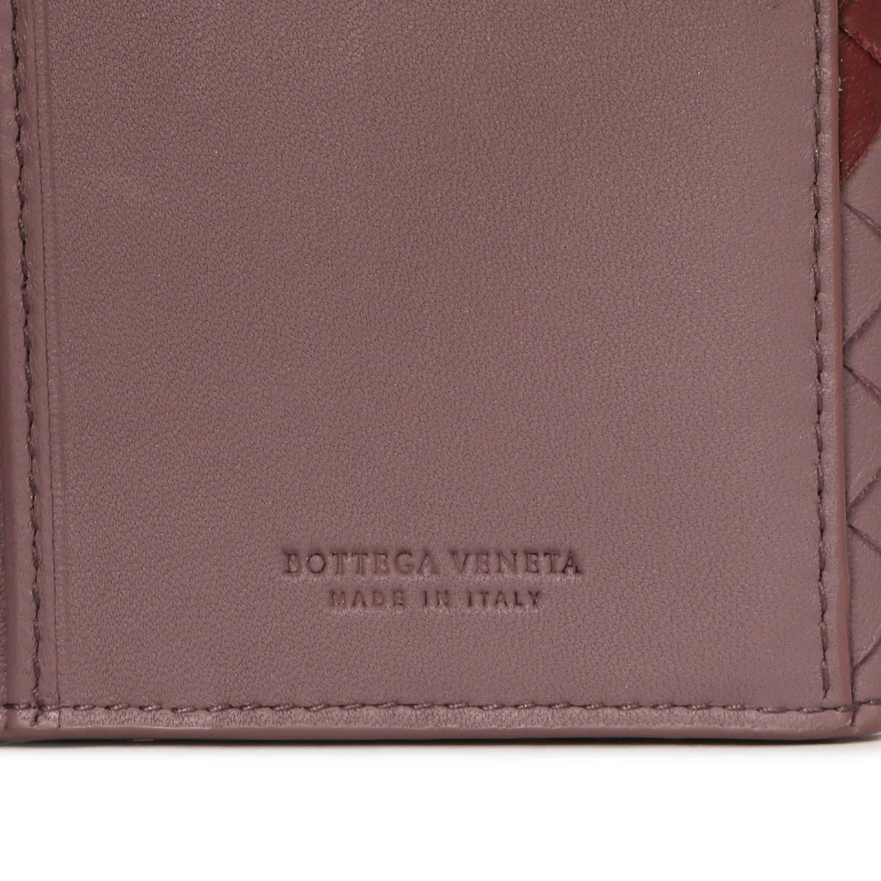 Bottega Veneta Tricolor Nappa Intrecciato Continental Wallet - Image 6