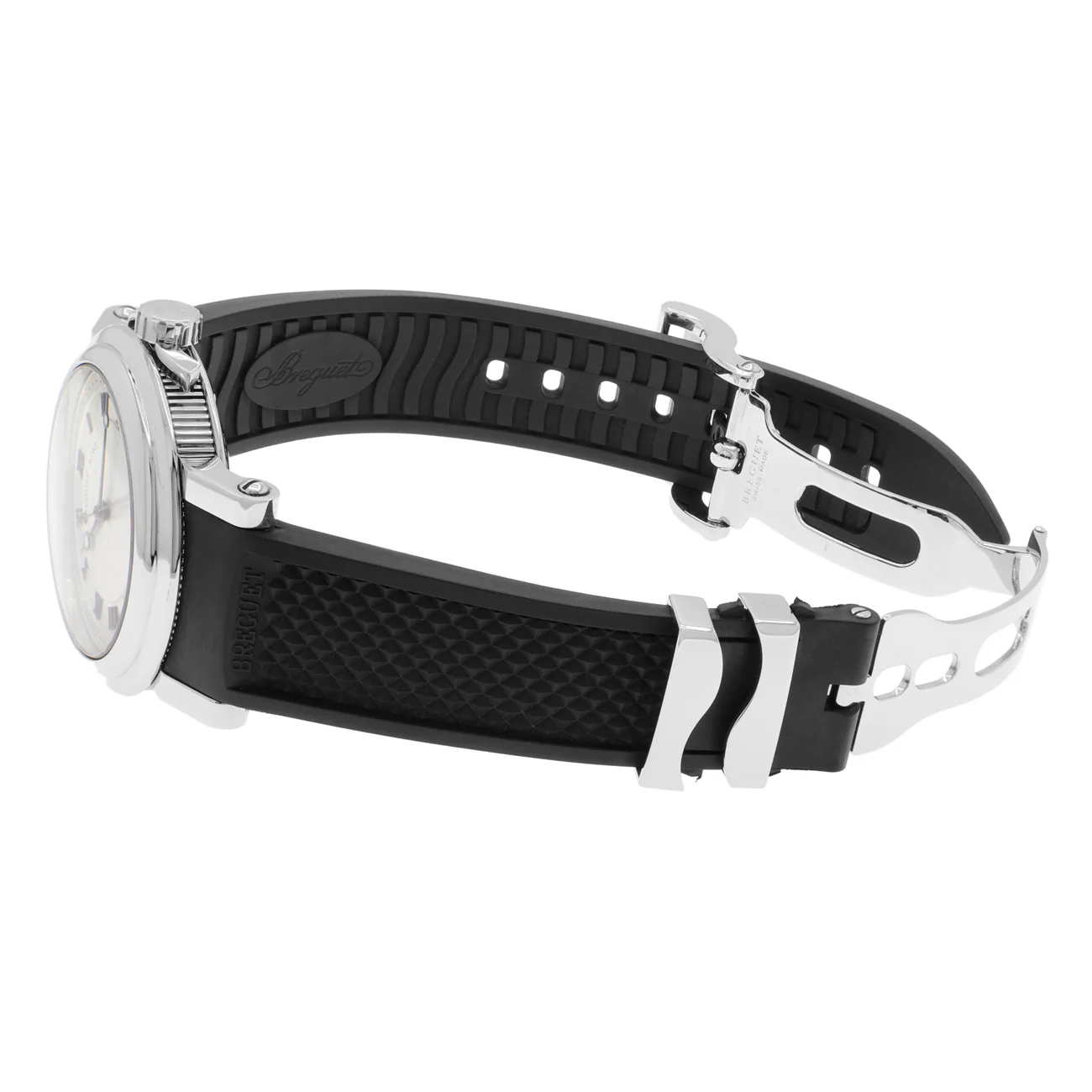 Breguet Stainless Steel Marine Big Date 5817ST/12/5V8 - Image 4