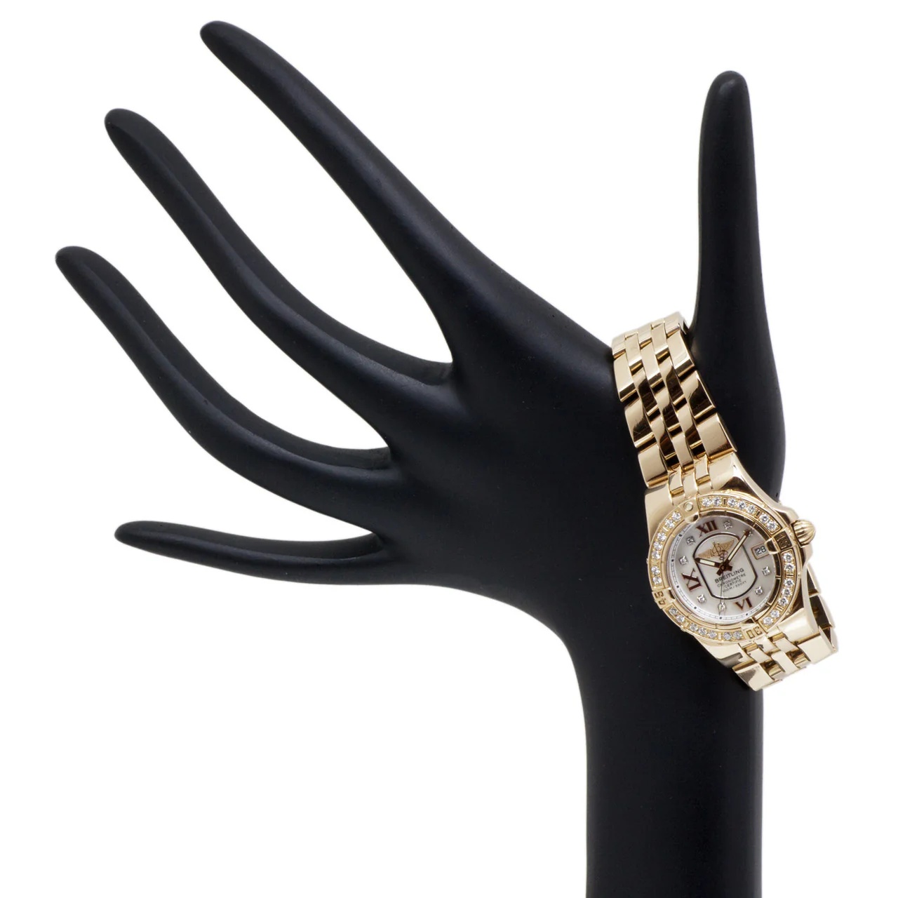 Breitling 18K Rose Gold Diamond Starliner Ladies Watch H71340 - Image 4