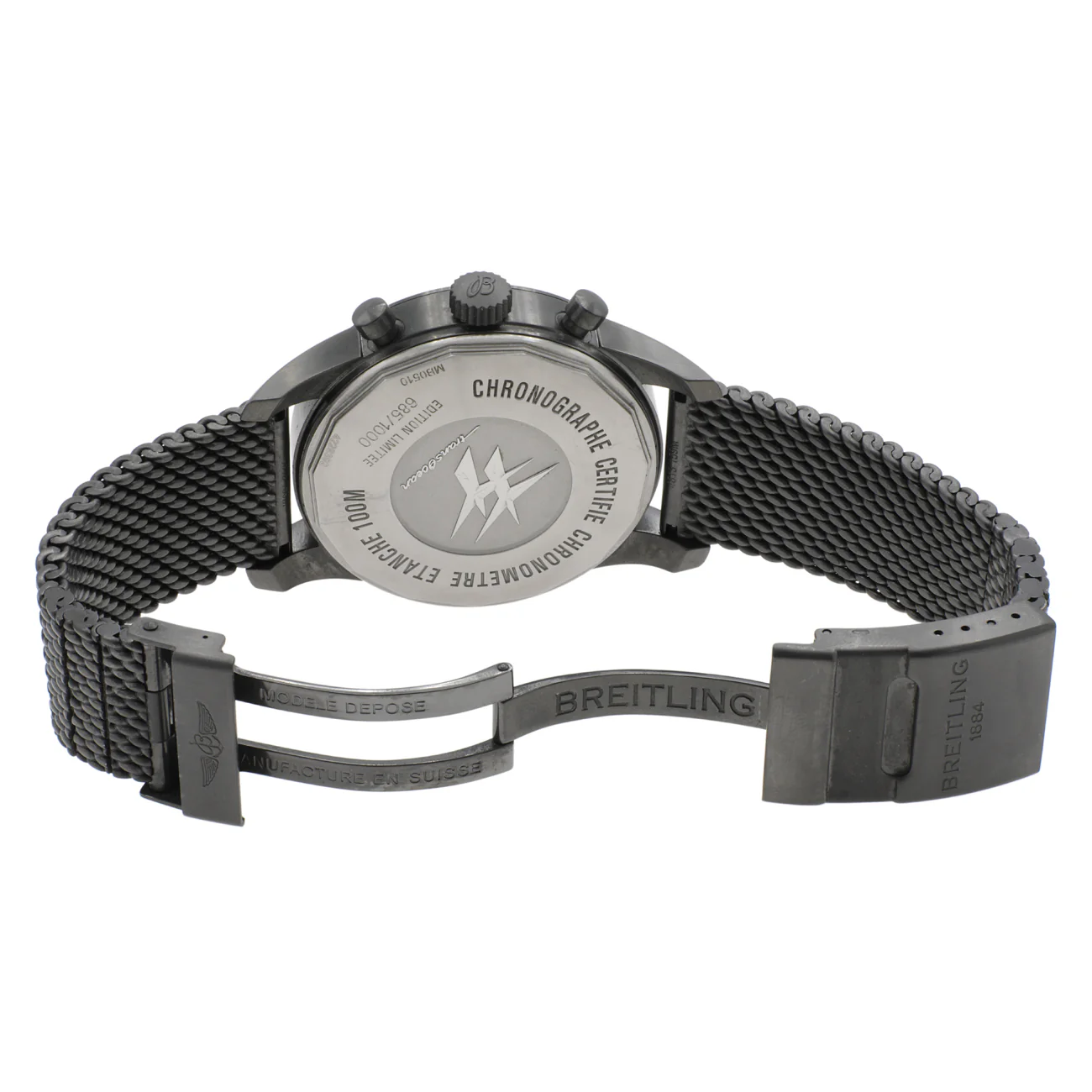 Breitling PVD Stainless Steel Transocean Unitime Pilot MB0510U6 - Image 4