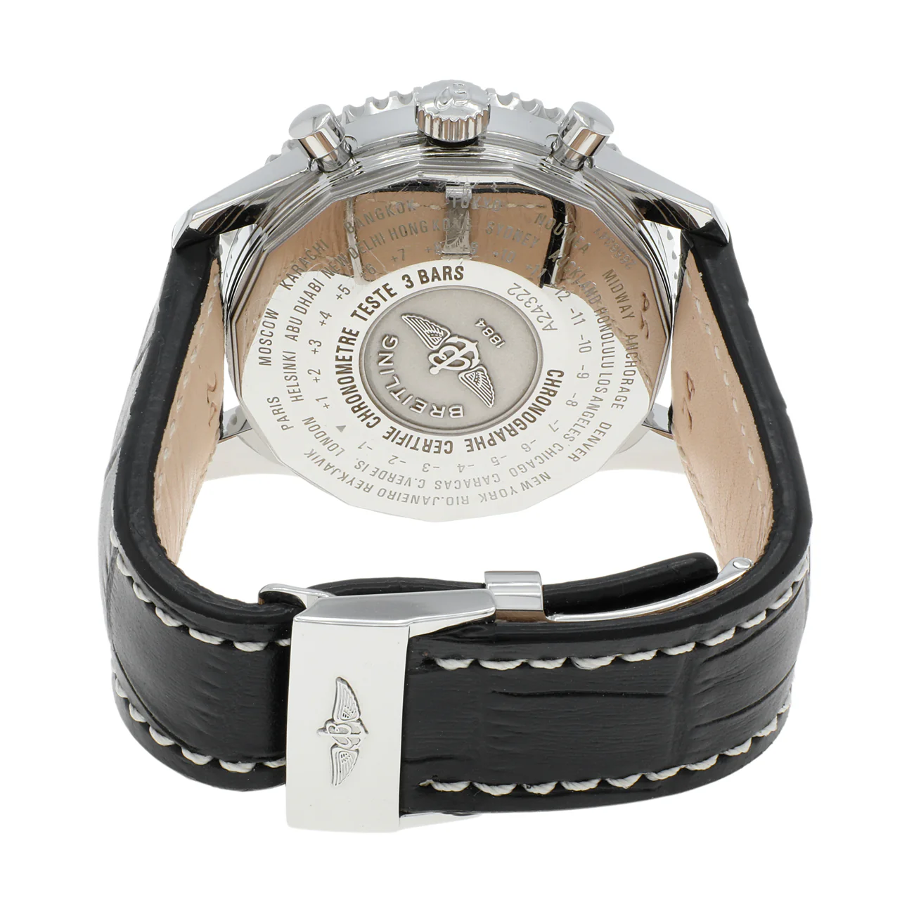 Breitling Stainless Steel Navitimer World A24322 - Image 2