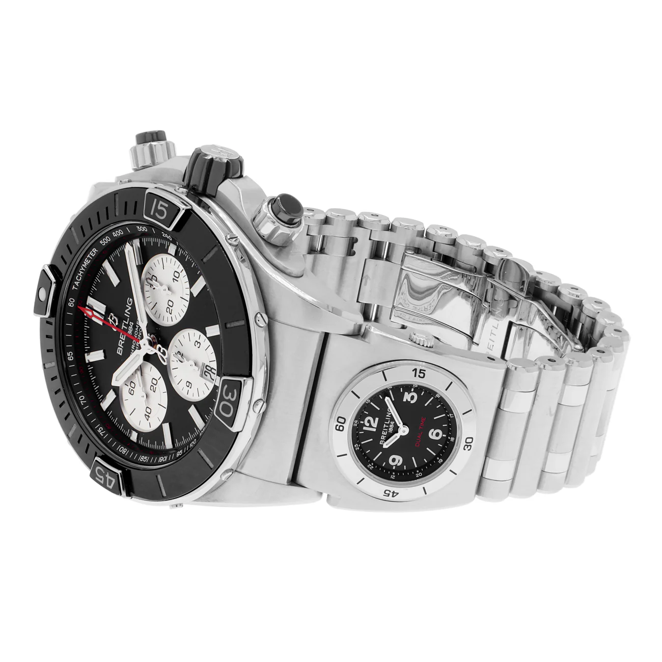 Breitling Stainless Steel Super Chronomat B01 44 AB0136251B1A2 - Image 2