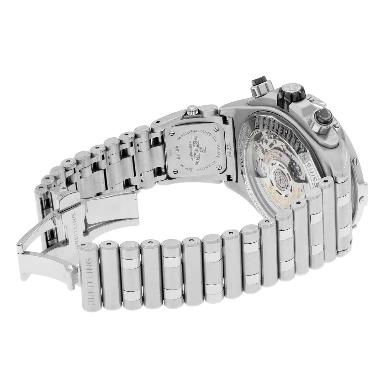 Breitling Stainless Steel Super Chronomat B01 44 AB0136251B1A2 - Image 5