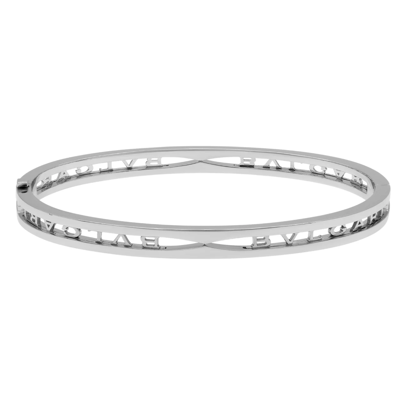 Bulgari 18K White Gold B.zero1 Bracelet - Image 2