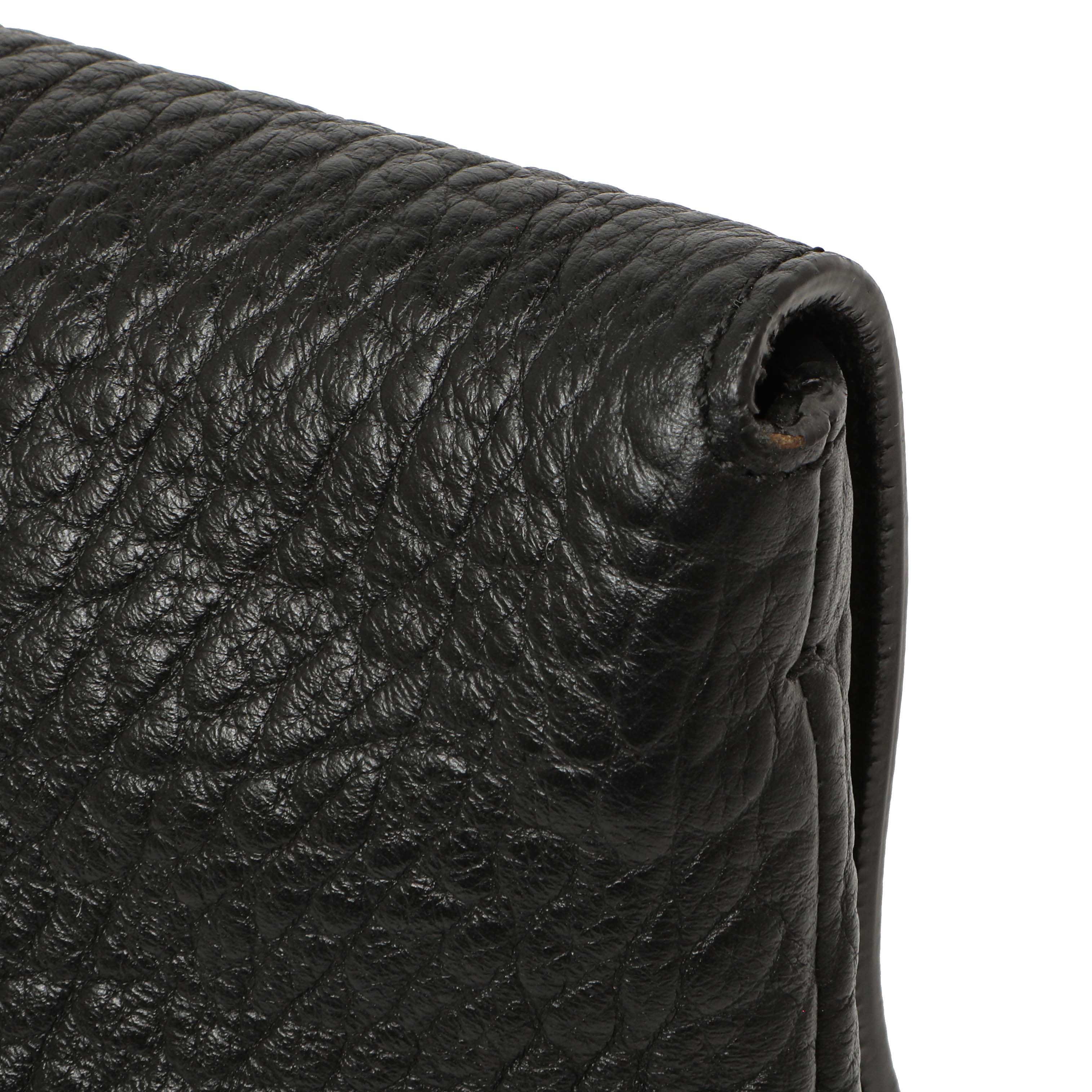 Burberry Black Grained Calfskin Mildenhall Crossbody - Image 13