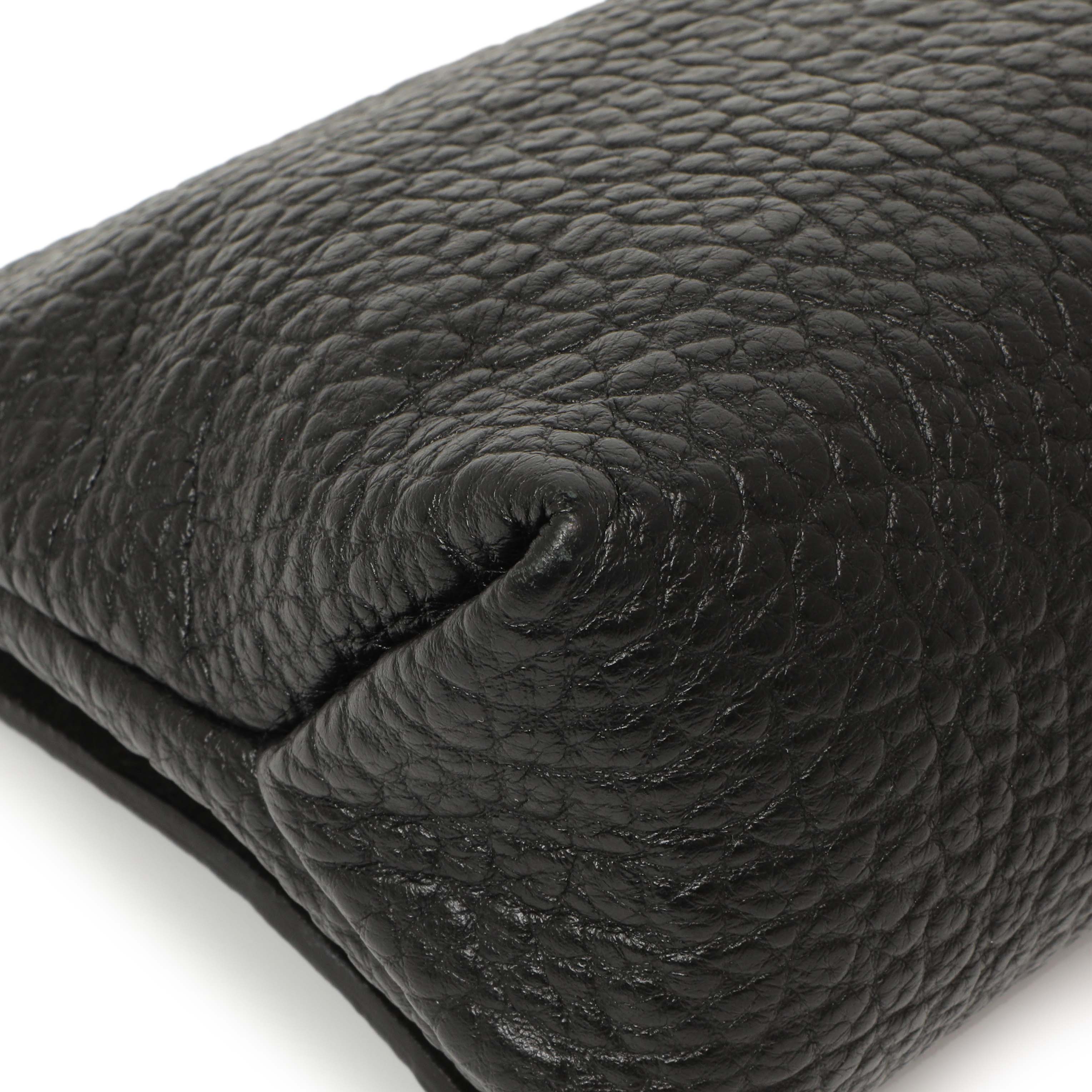 Burberry Black Grained Calfskin Mildenhall Crossbody - Image 6