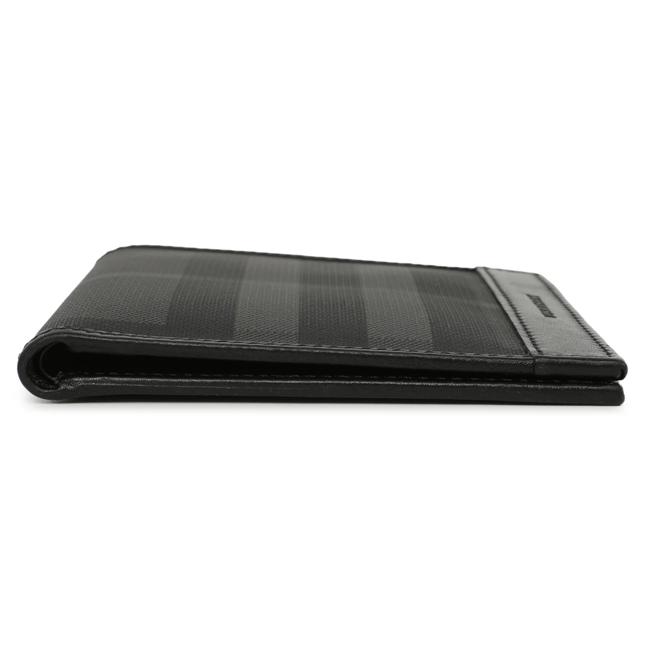 Burberry Charcoal Check Bifold Wallet - Image 3
