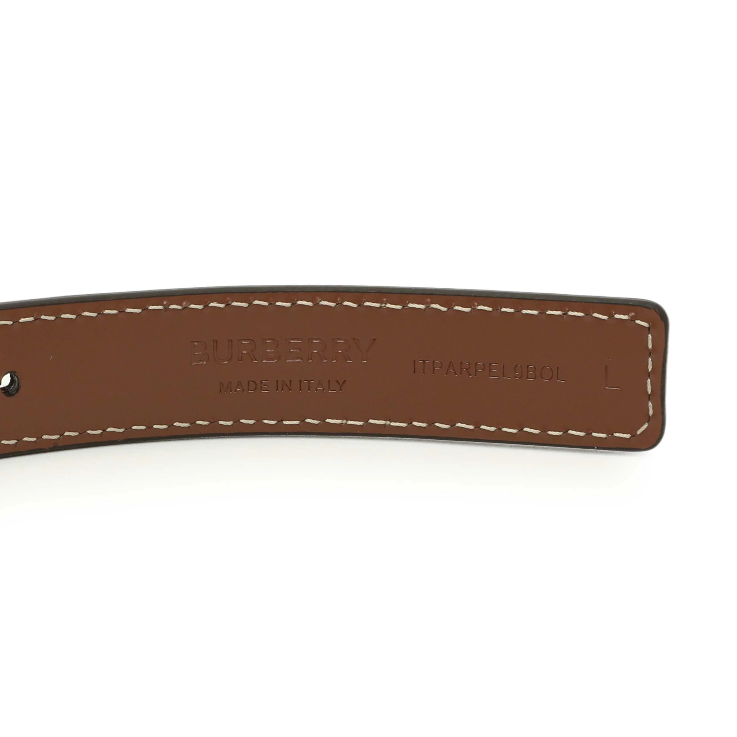 Burberry Check TB Narrow Belt - Image 4