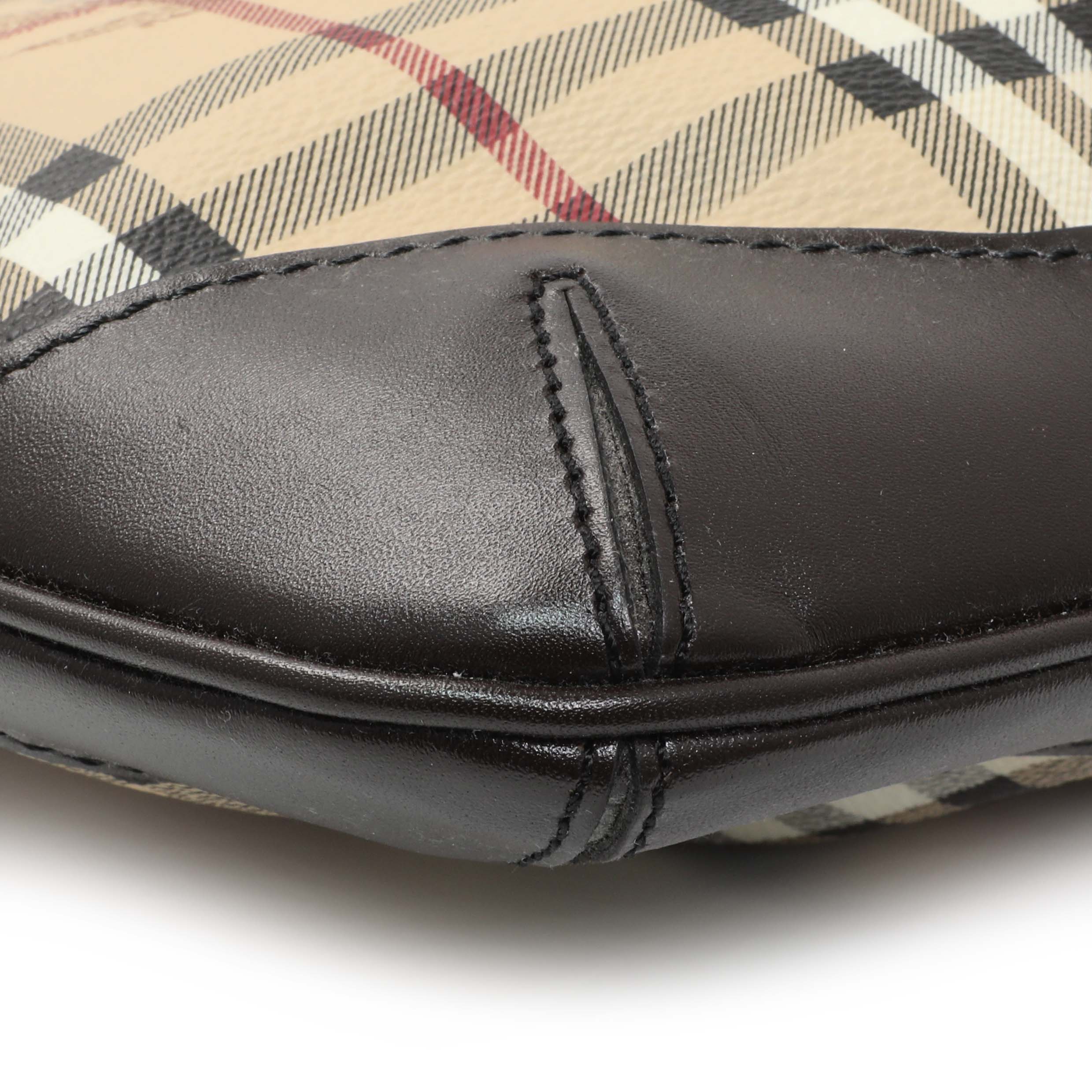 Burberry Hartham Haymarket Check Crossbody - Image 6