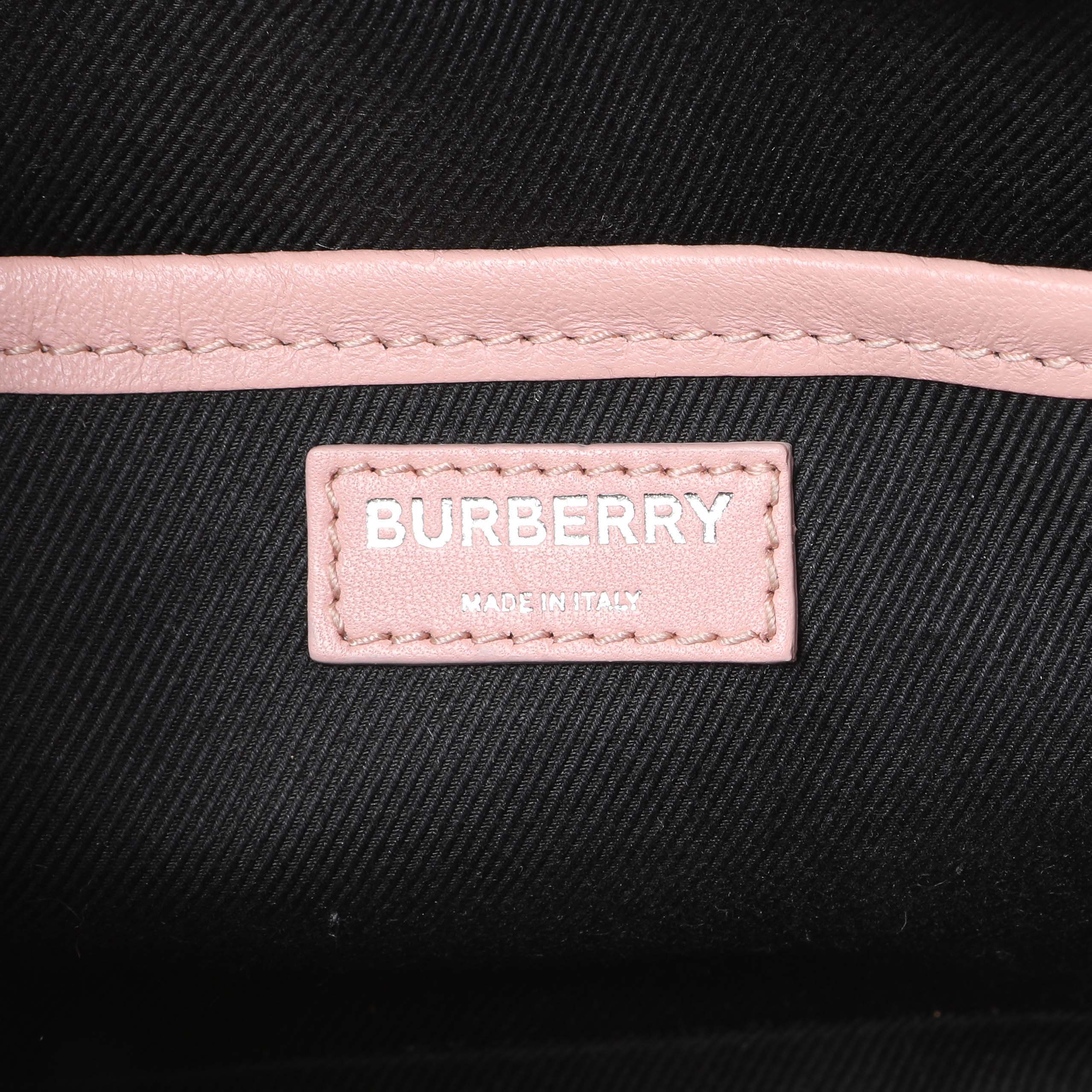 Burberry Pink Quilted Calfskin Lola Camera Bag - Image 9