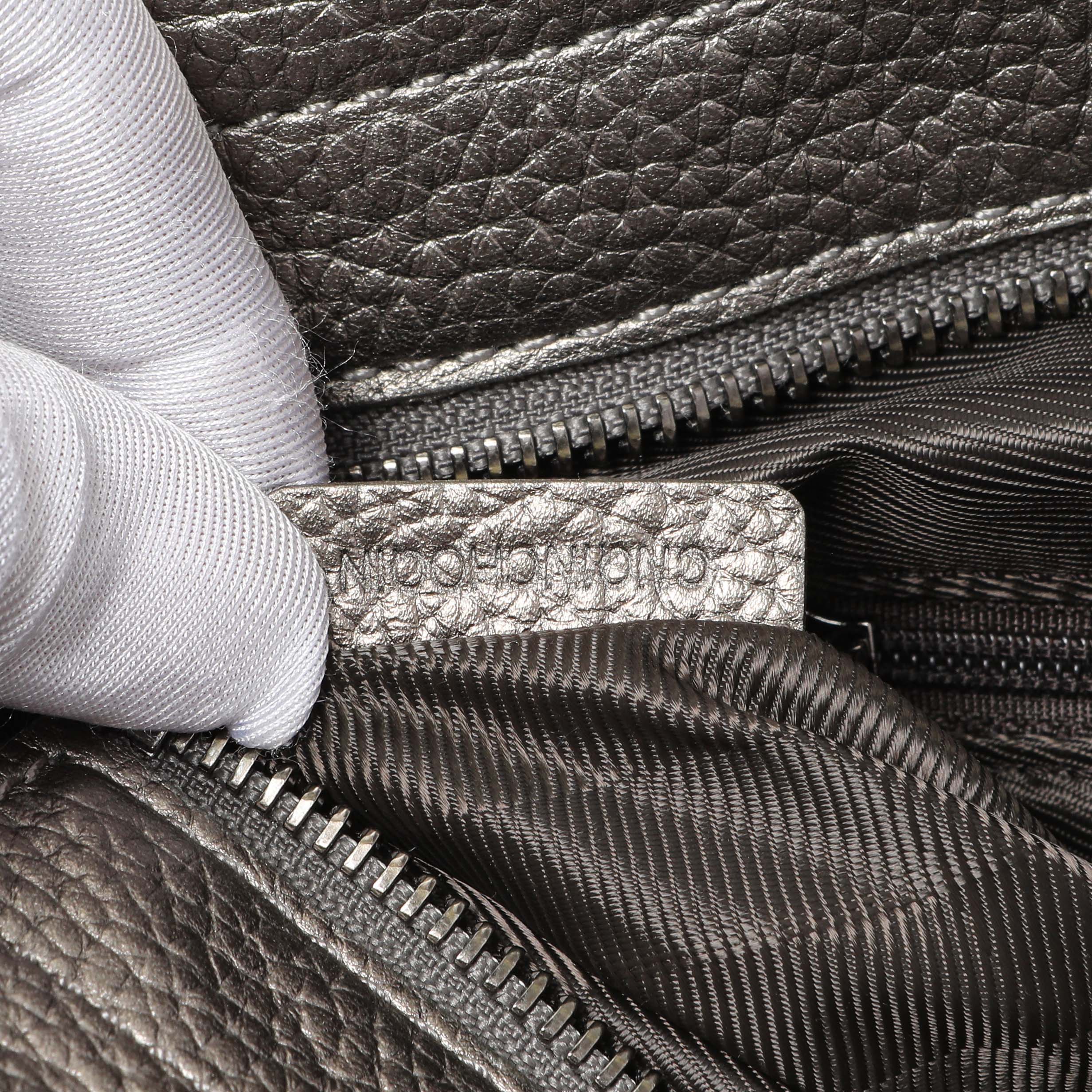 Burberry Shimmer Check Stowell Roll-Up Tote - Image 8
