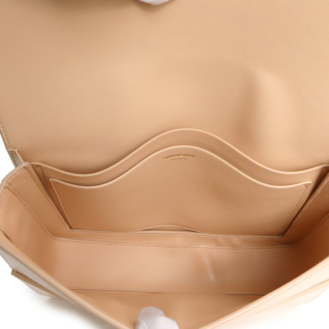 Burberry Soft Blush Smooth Calfskin Large Grace Bag - Image 8