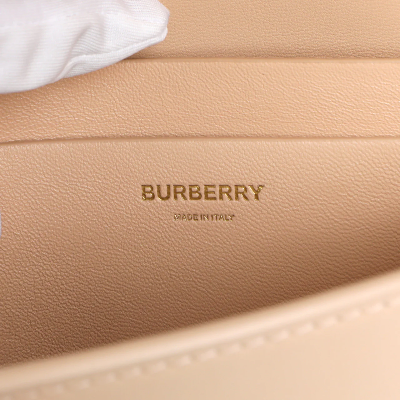 Burberry Soft Blush Smooth Calfskin Large Grace Bag - Image 9
