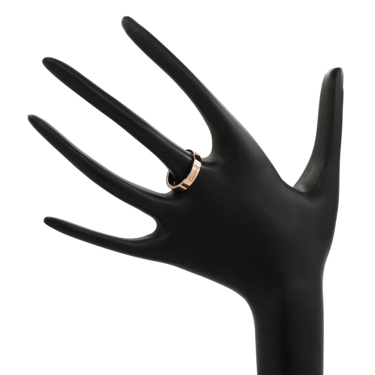 Cartier 18K Rose Gold C de Cartier 4mm Wedding Band - Image 3