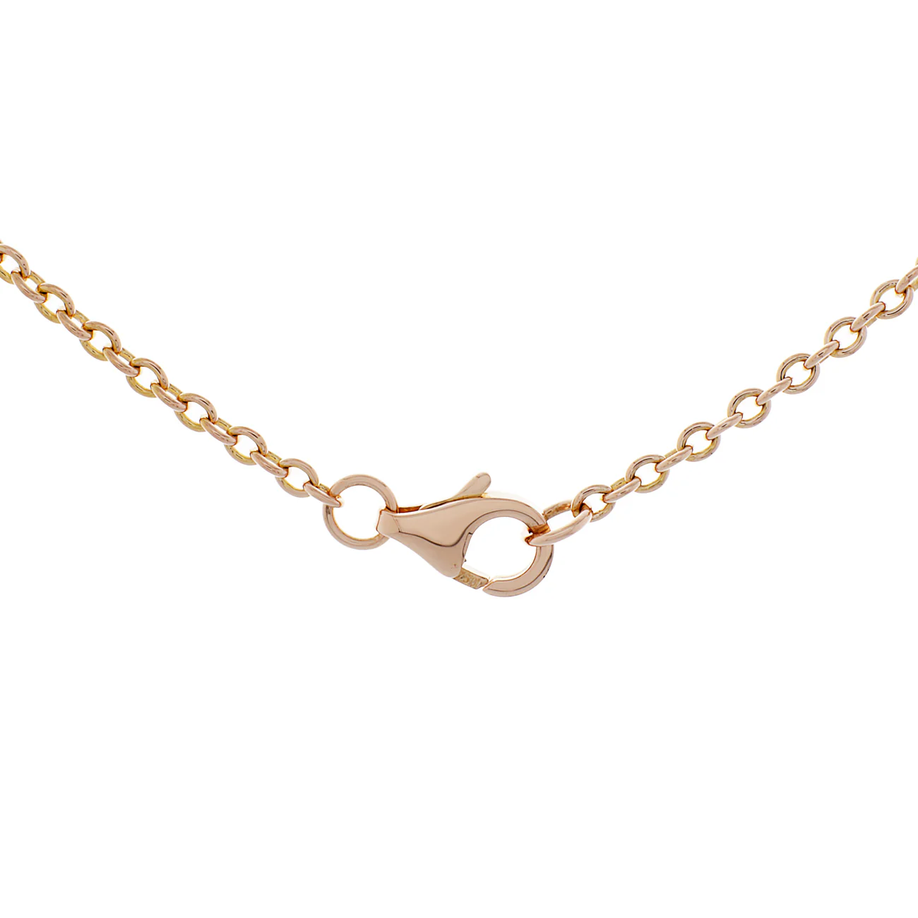 Cartier 18K Rose Gold Interlocking Love Necklace - Image 3