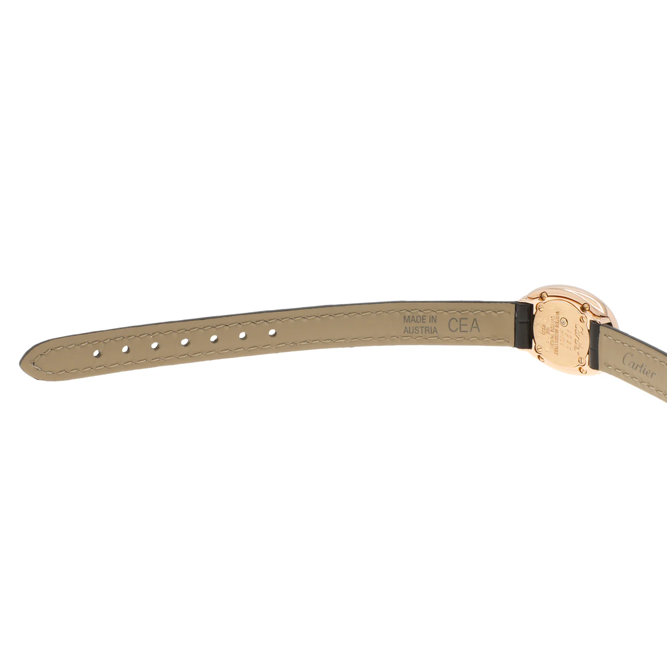 Cartier 18K Rose Gold Mini Baignoire 2333 - Image 5