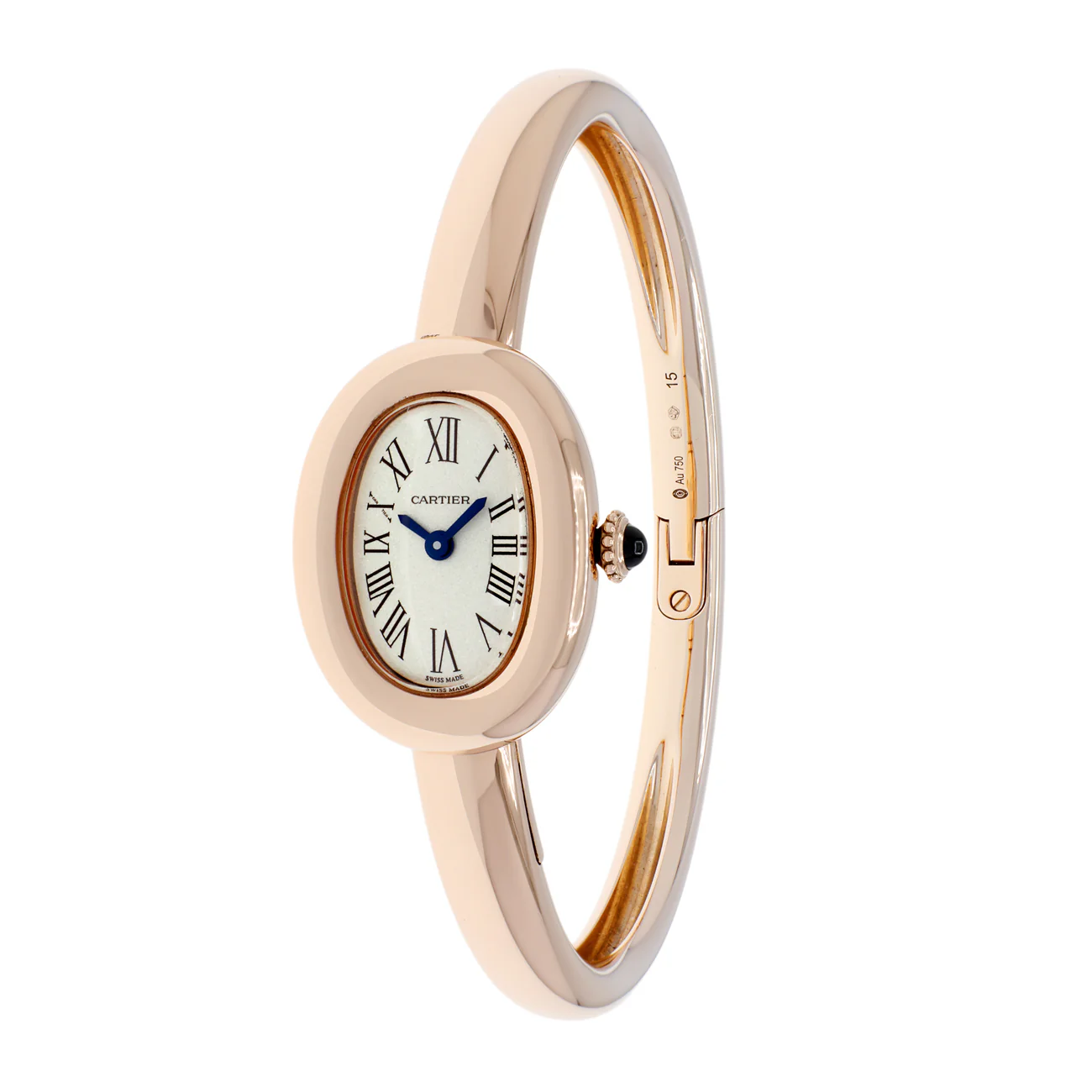Cartier 18K Rose Gold Mini Baignoire de Cartier WGBA0047