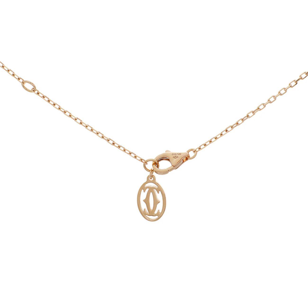 Cartier 18K Rose Gold Pink Sapphire d'Amour Pendant - Image 4