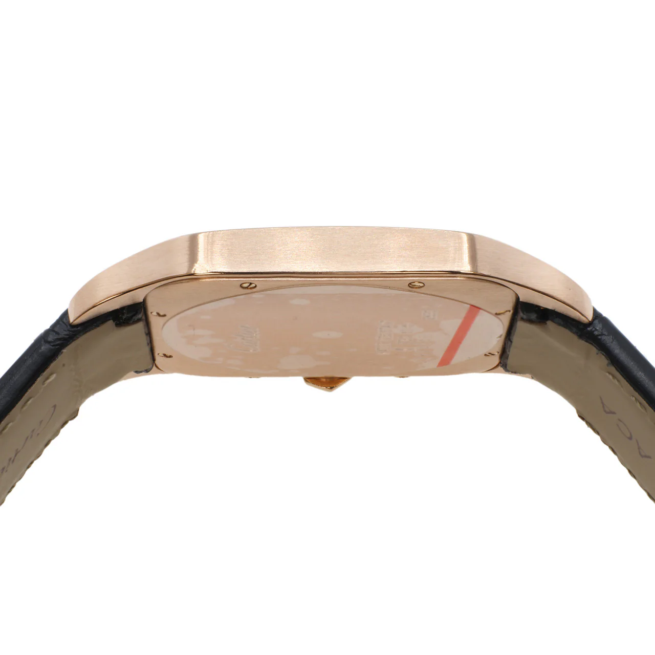 Cartier 18K Rose Gold Santos Dumont W2006951 - Image 3