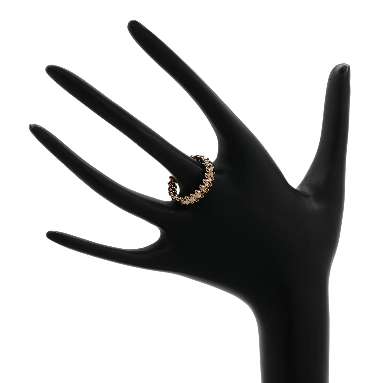 Cartier 18K Rose Gold Small Clash De Cartier Ring - Image 4