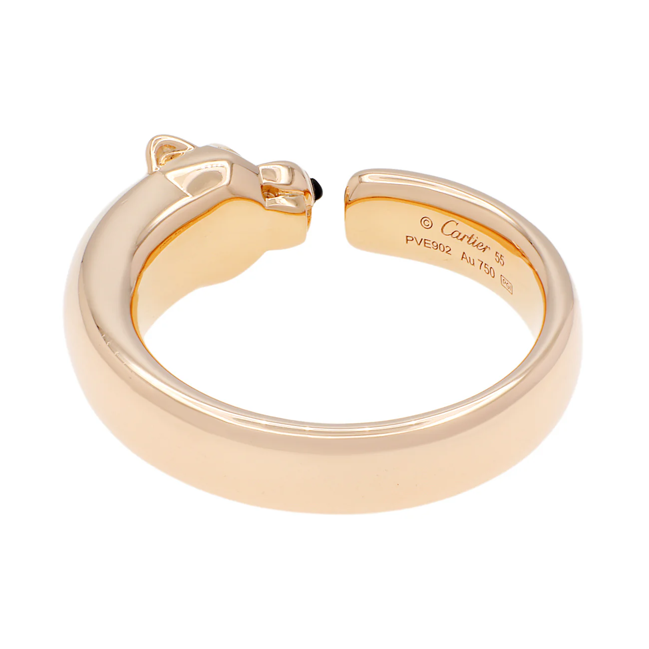 Cartier 18K Rose Gold Small Panthère de Cartier Ring - Image 2