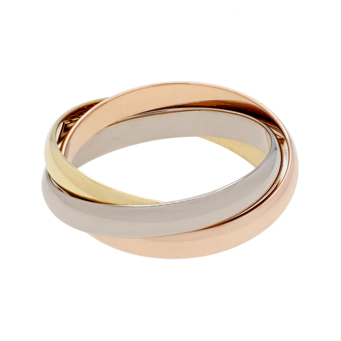 Cartier 18K Small Trinity Ring - Image 2