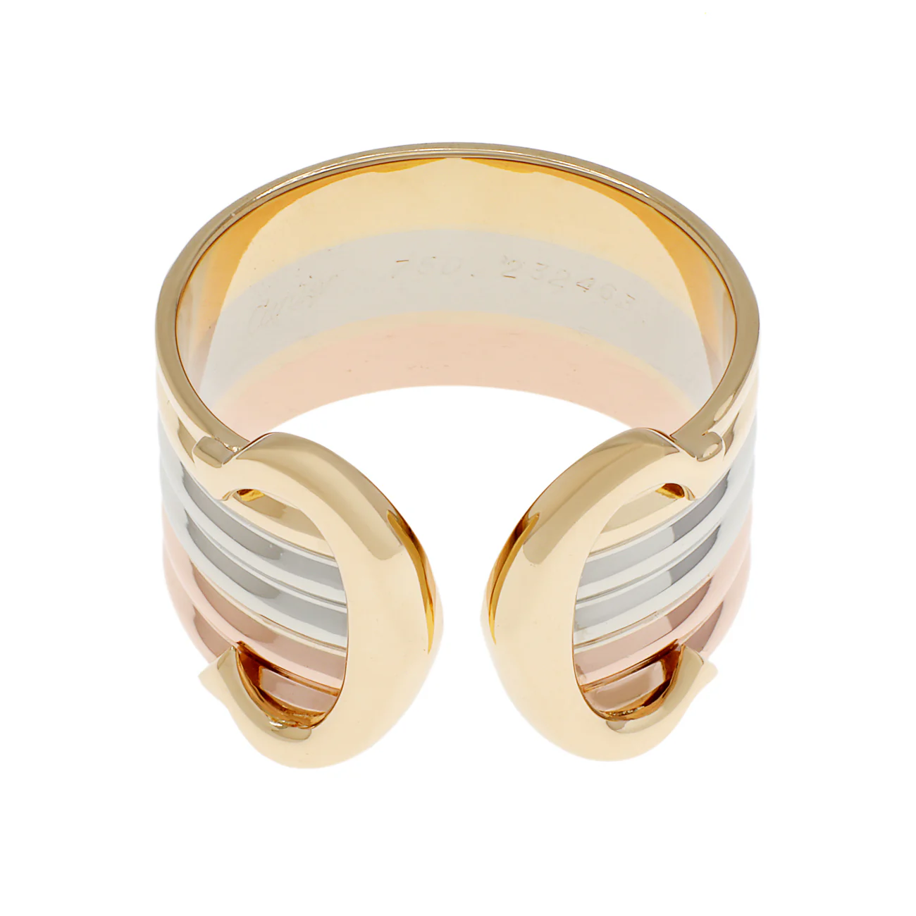 Cartier 18K Vintage C de Cartier Ring