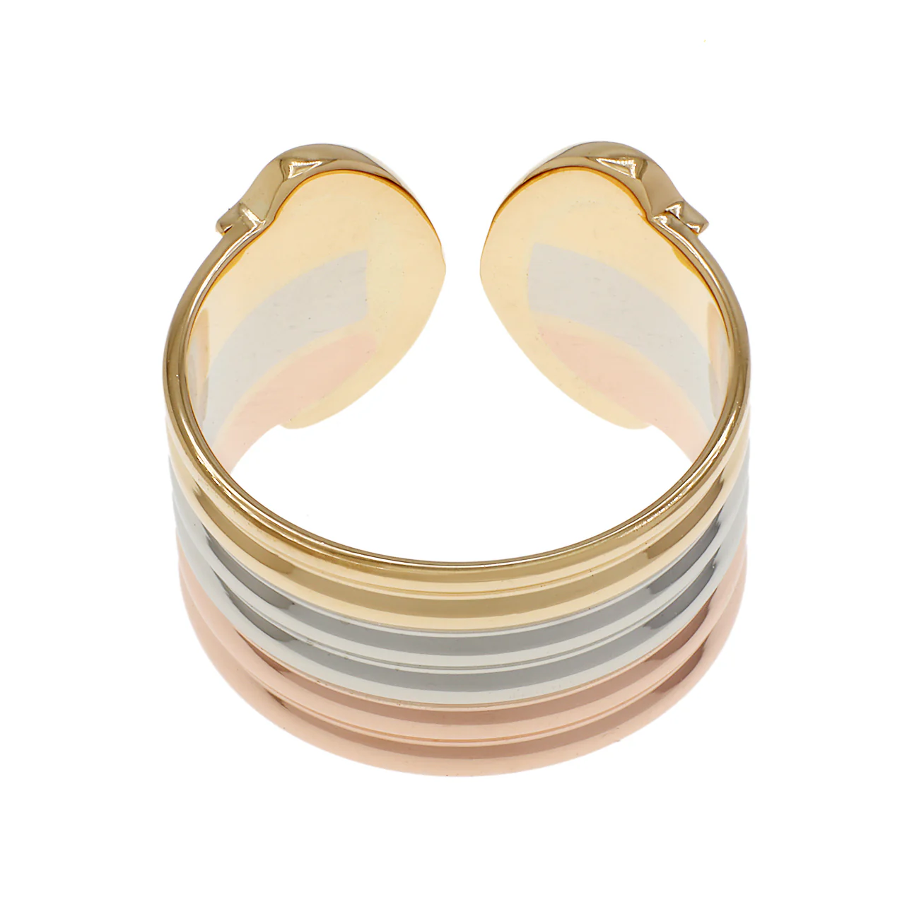 Cartier 18K Vintage C de Cartier Ring - Image 2